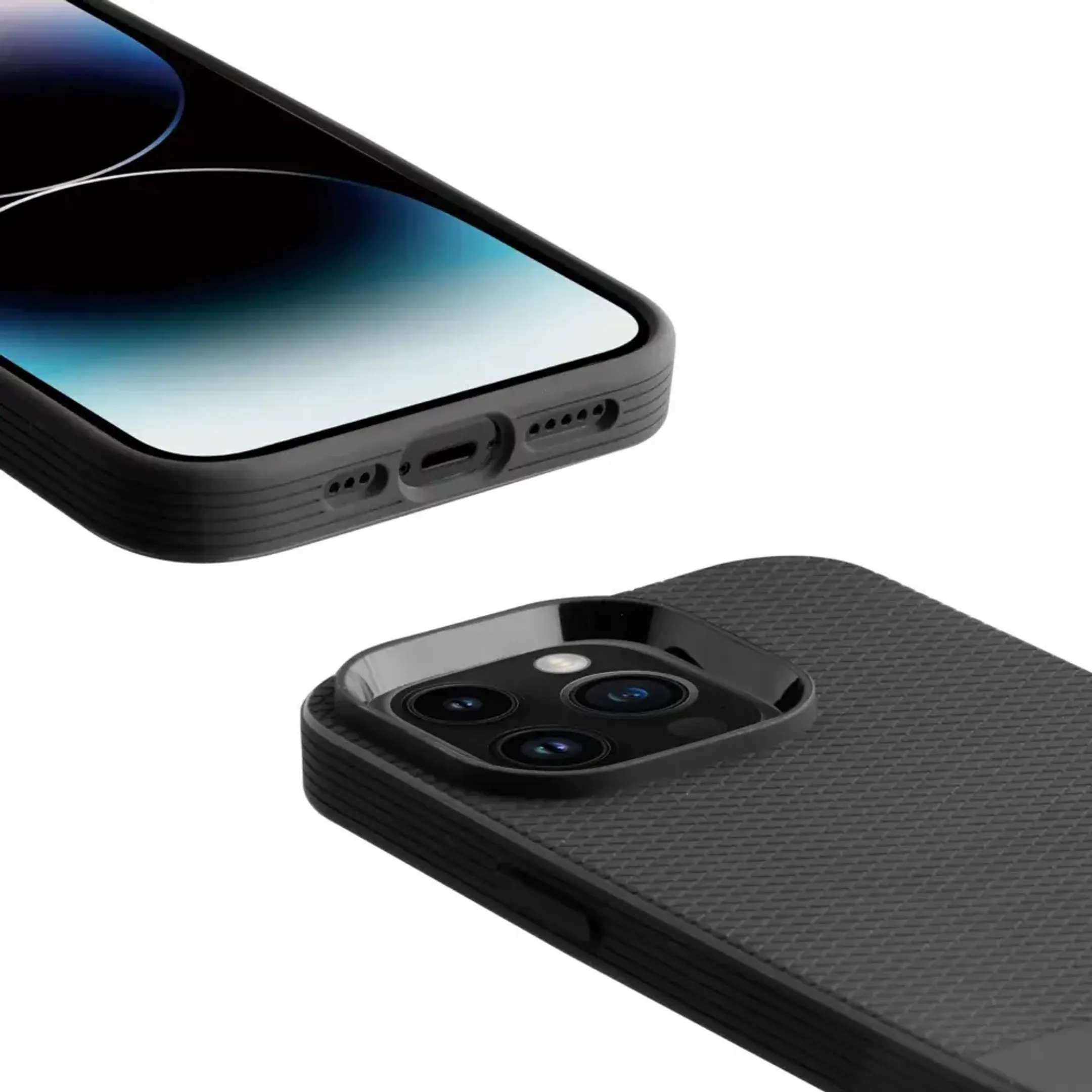 Coque Soft Protect pour iPhone 15 Pro - Noir