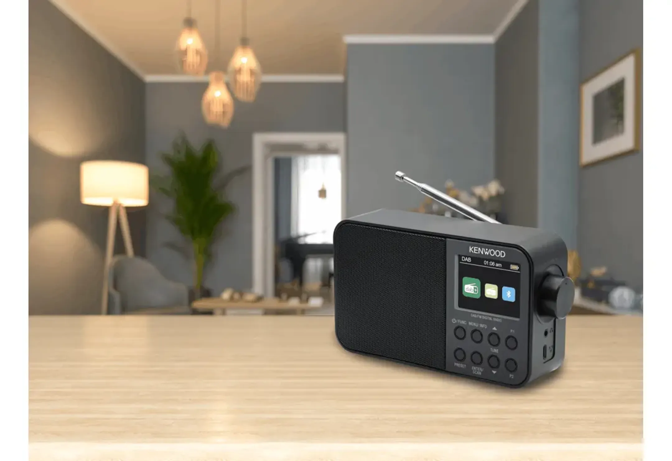 Kenwood Radio portable DAB+ - CR-M30DAB-B - Noir image