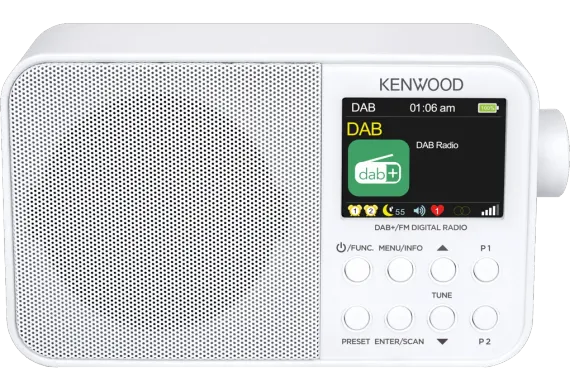 Draagbare DAB+ radio - CR-M30DAB-W - Wit