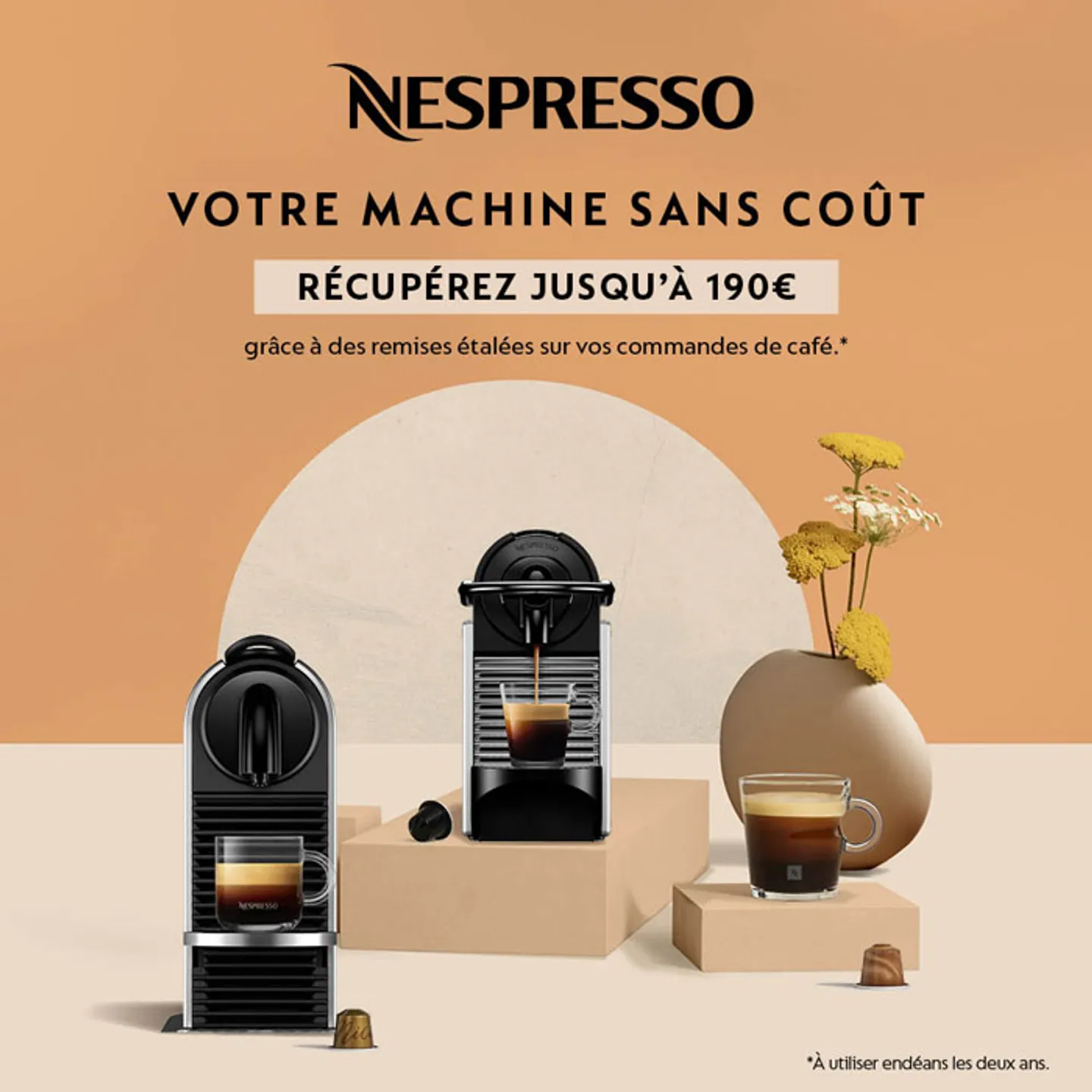 Magimix Machine à café Nespresso Pixie 11322B, Electric Aluminium