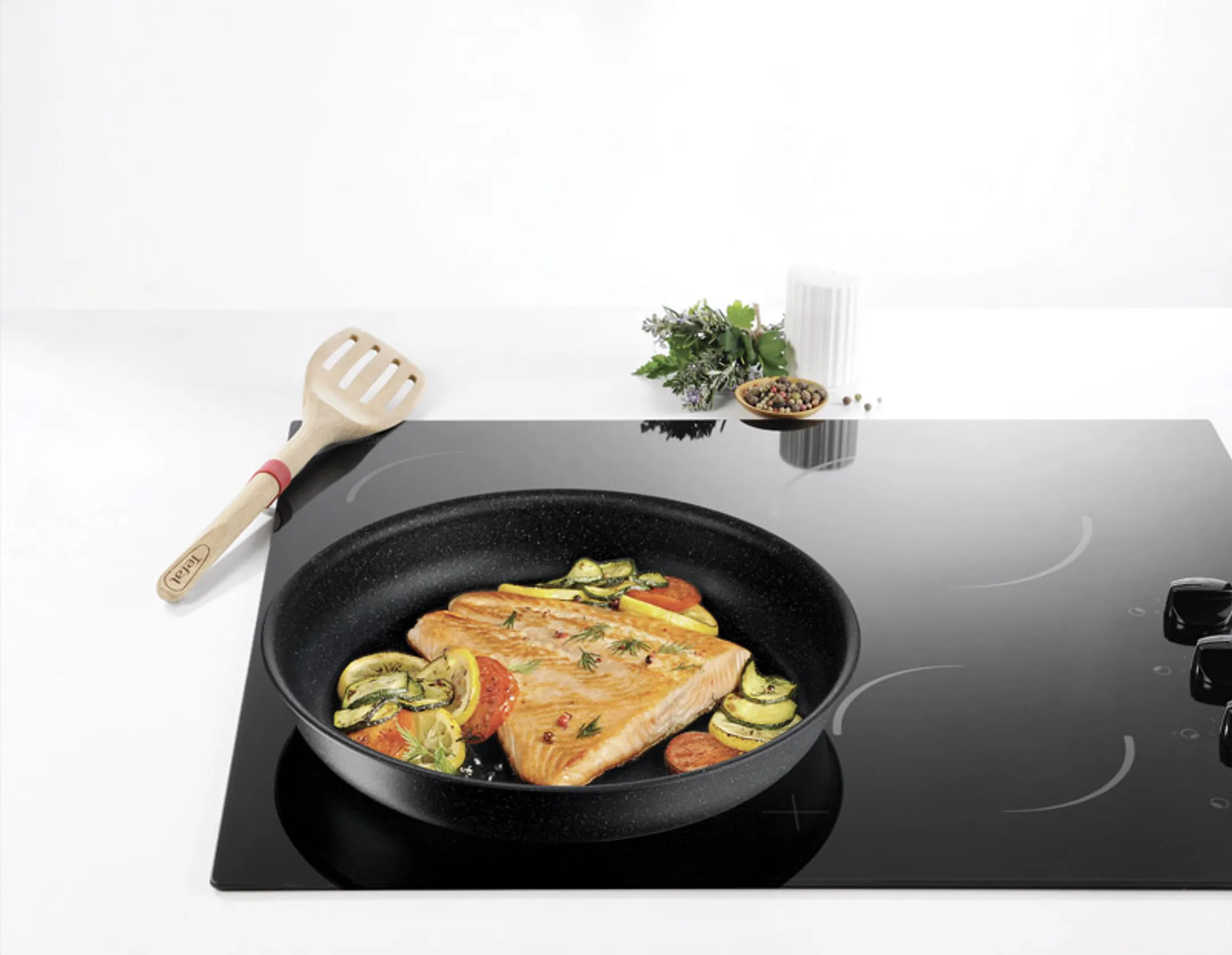 Tefal Set Casseroles Ingenio Black Stone 6pcs image