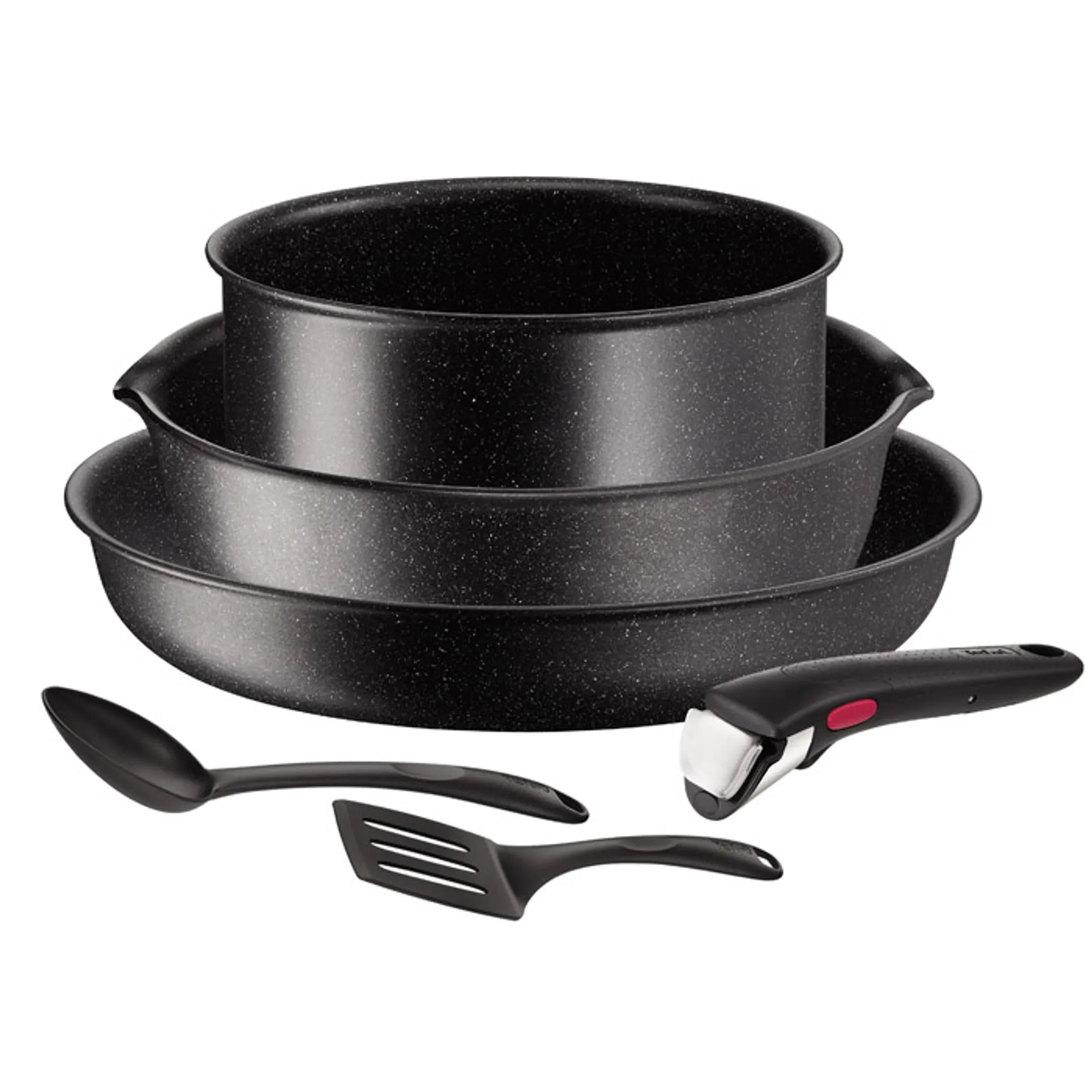 Bundle product Set Casseroles Ingenio Black Stone 6pcs