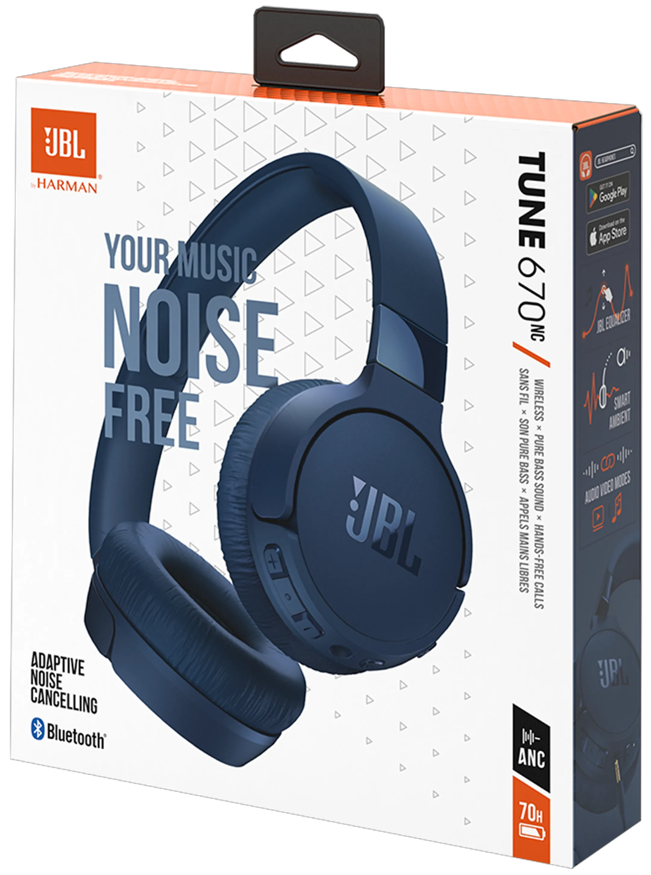 JBL Casque Tune 670NC - Bleu image