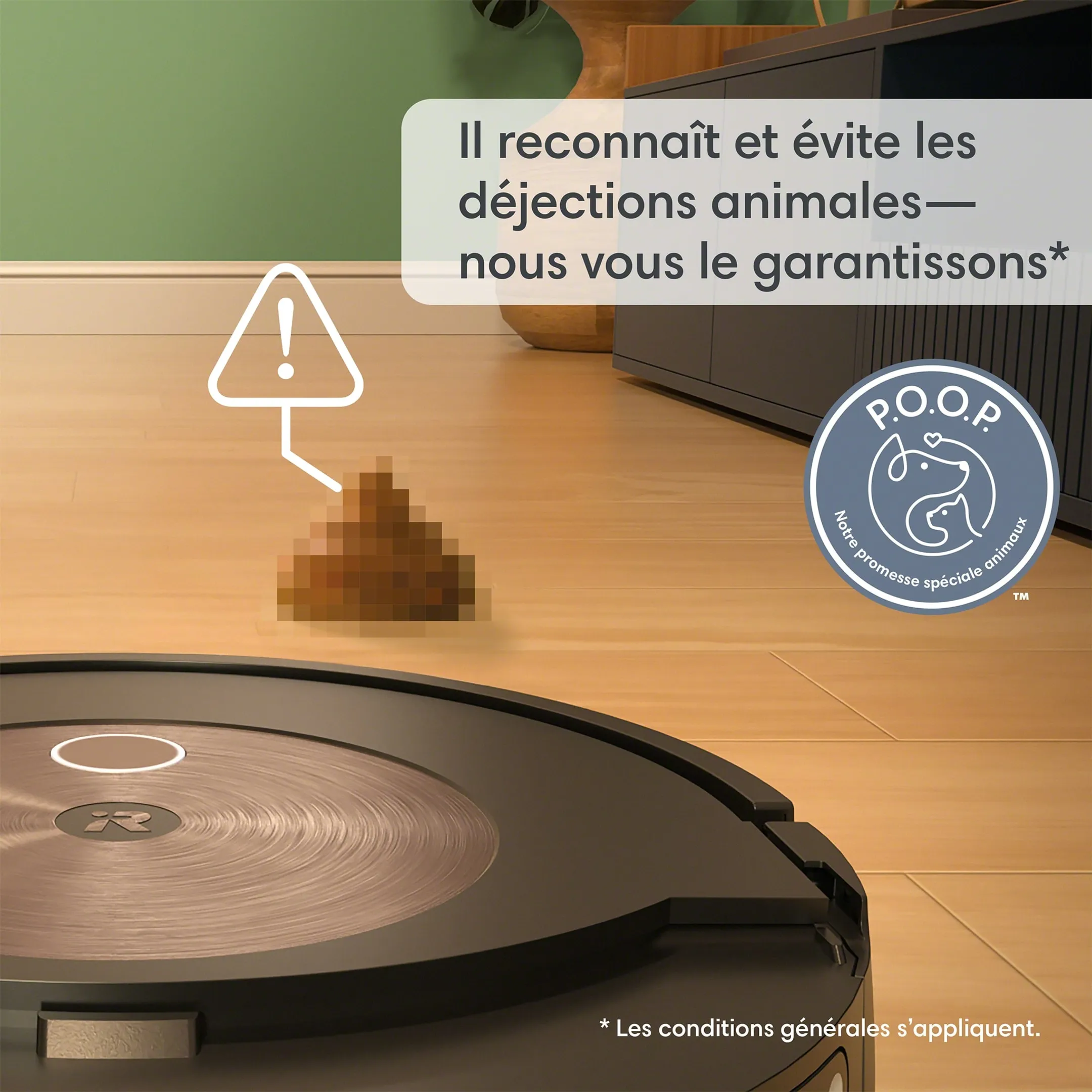 iRobot Aspirateur robot et laveur de sols j9+ Roomba Combo  image