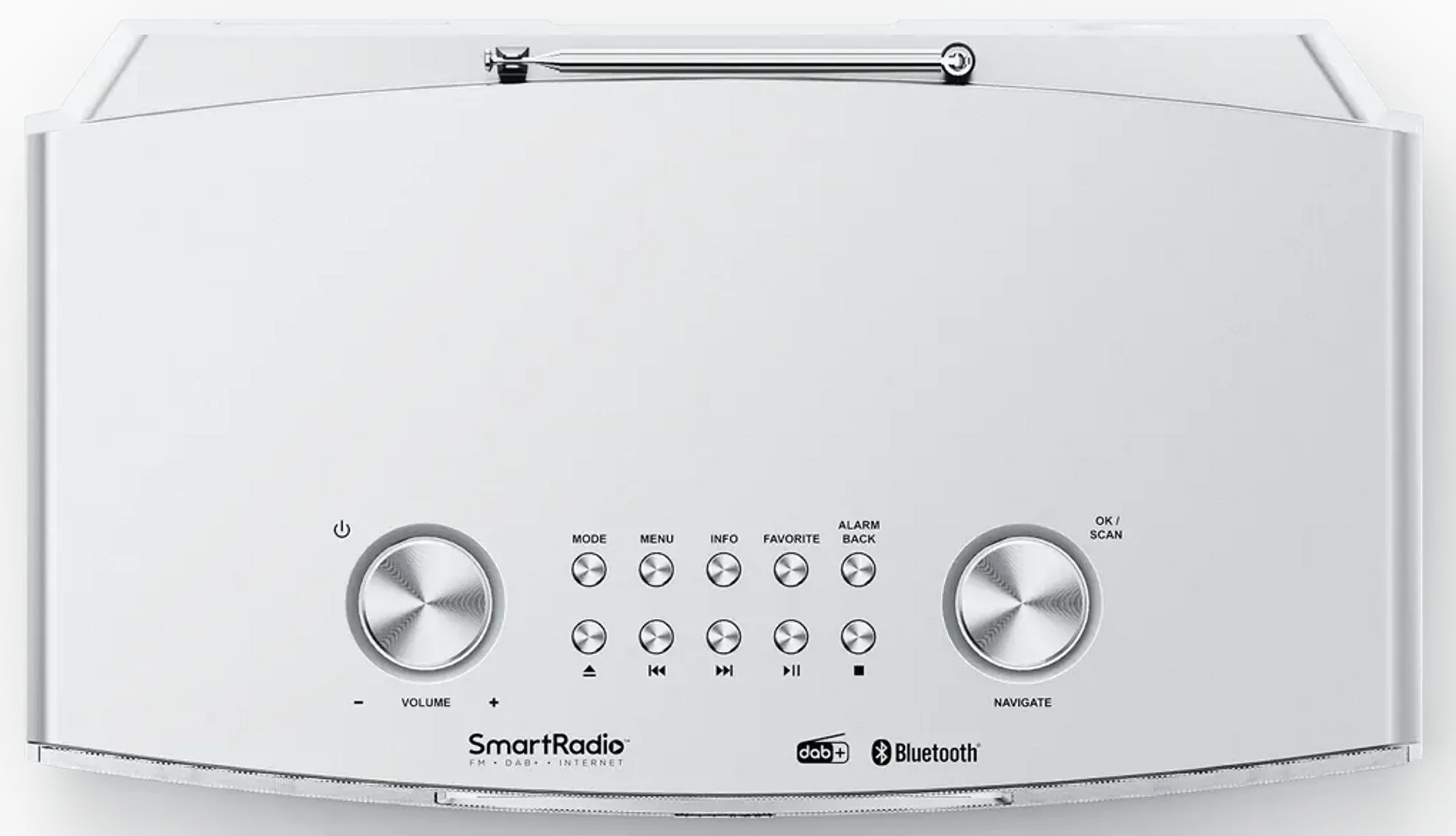 Kenwood Radio internet avec DAB+ - CR-ST700SCD-S - Blanc image