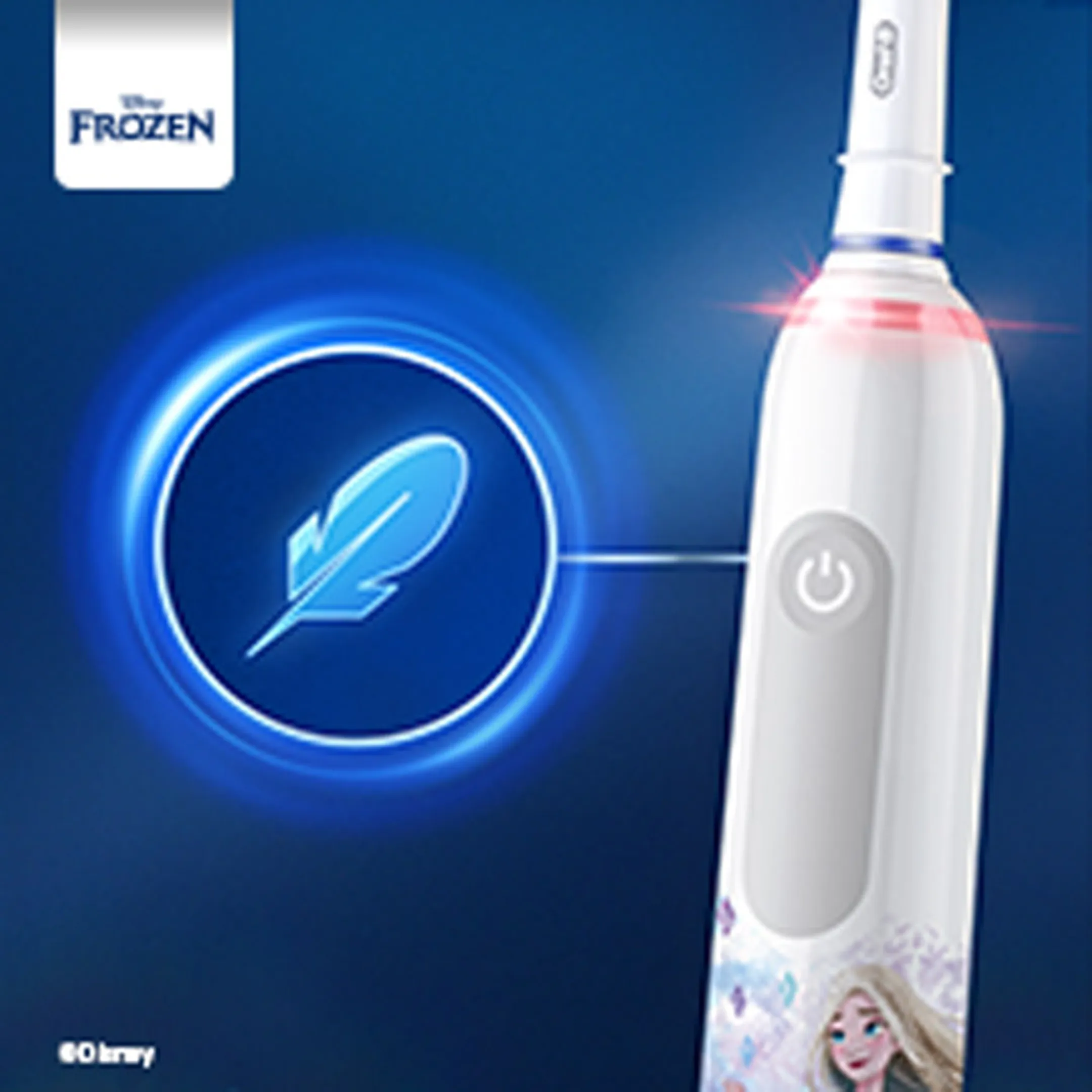 Oral-B Brosse à dents électrique Pro Junior Frozen image