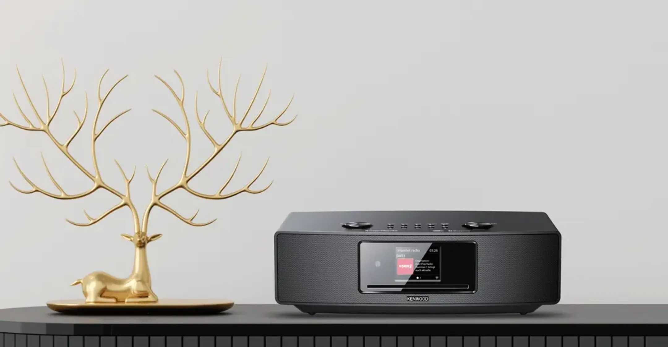 Kenwood Internetradio met DAB+ - CR-ST700SCD-B - Zwart image