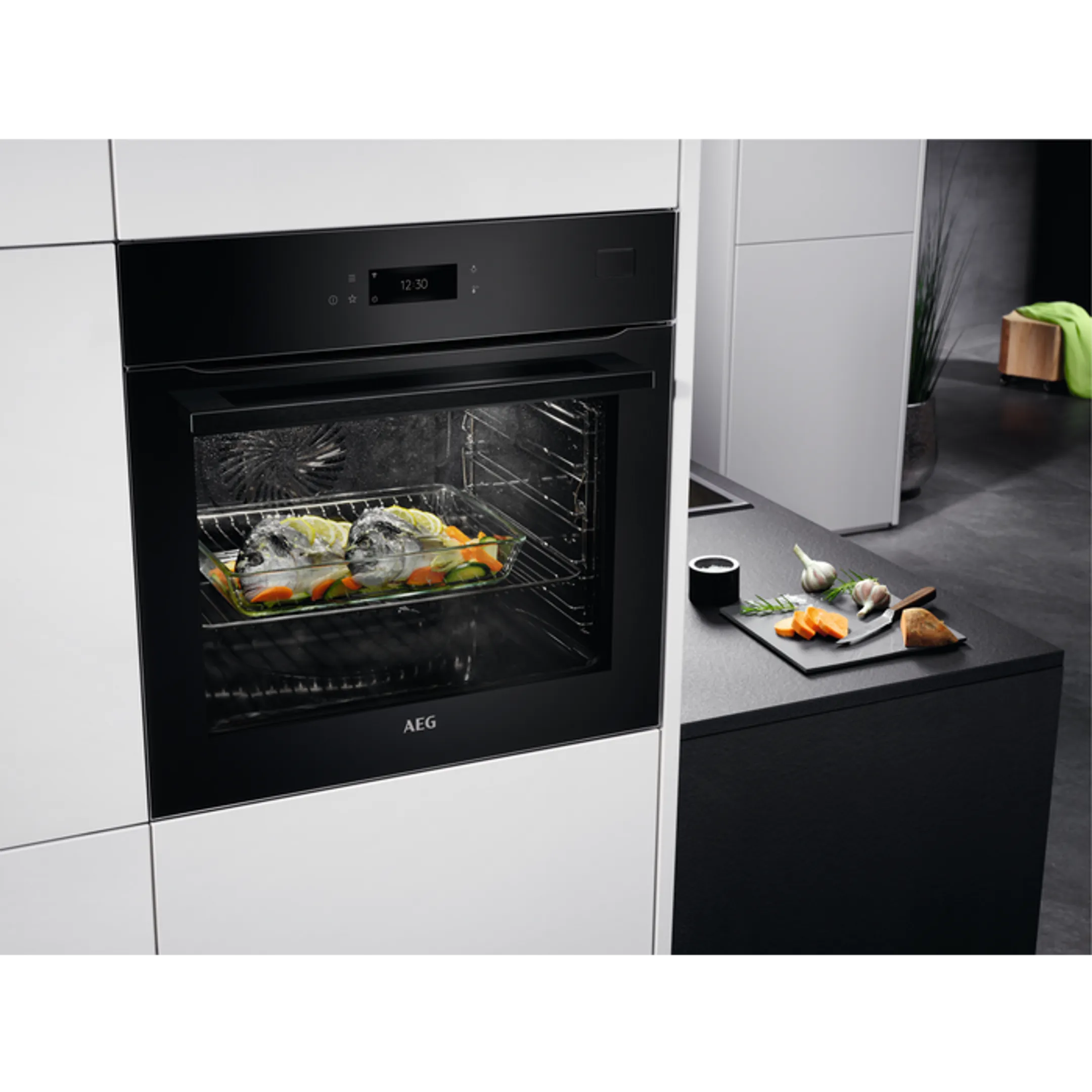 AEG Inbouw oven BSE778380B STEAMCRISP image