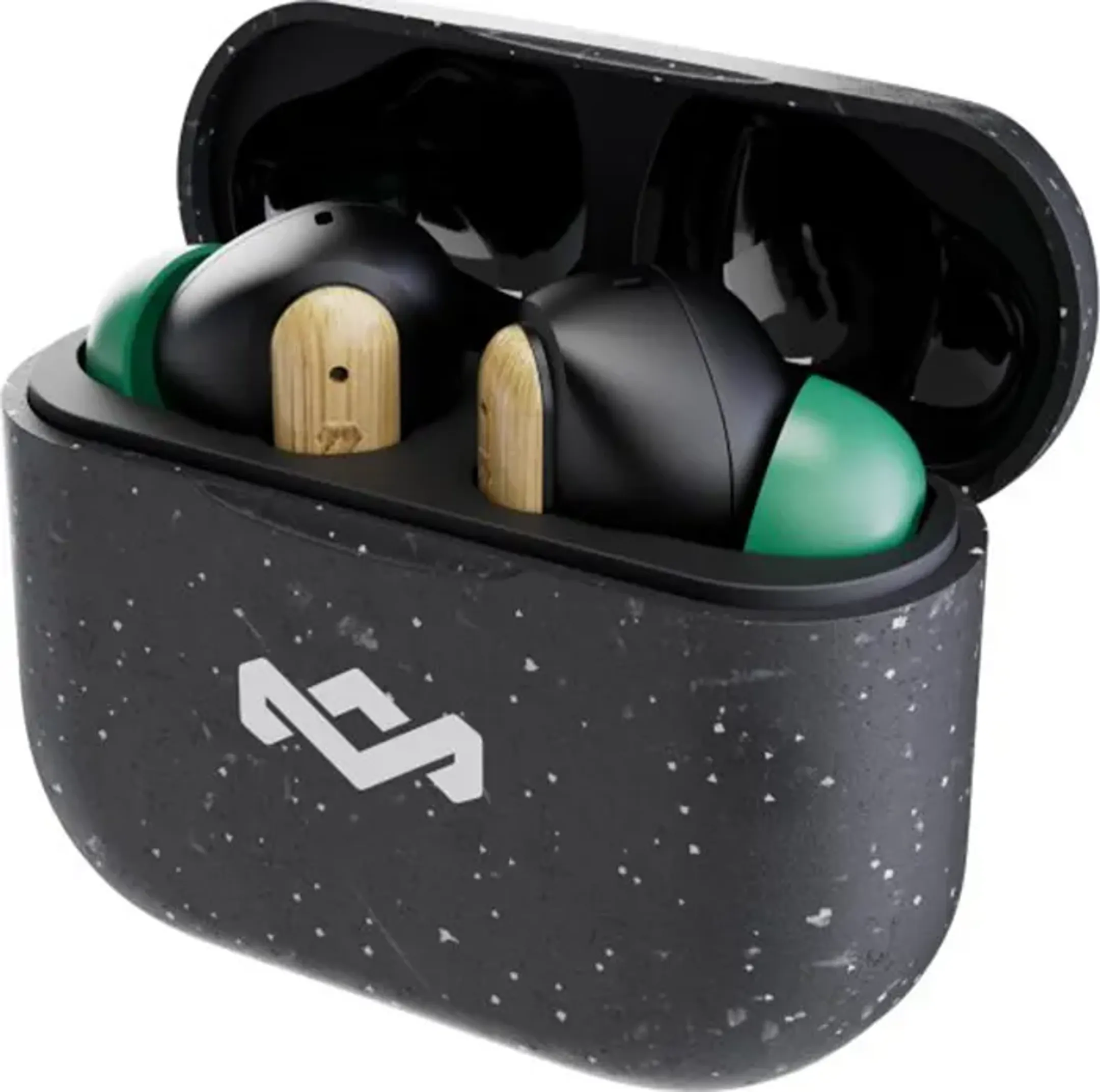 House Of Marley Little Bird oortjes - Zwart image