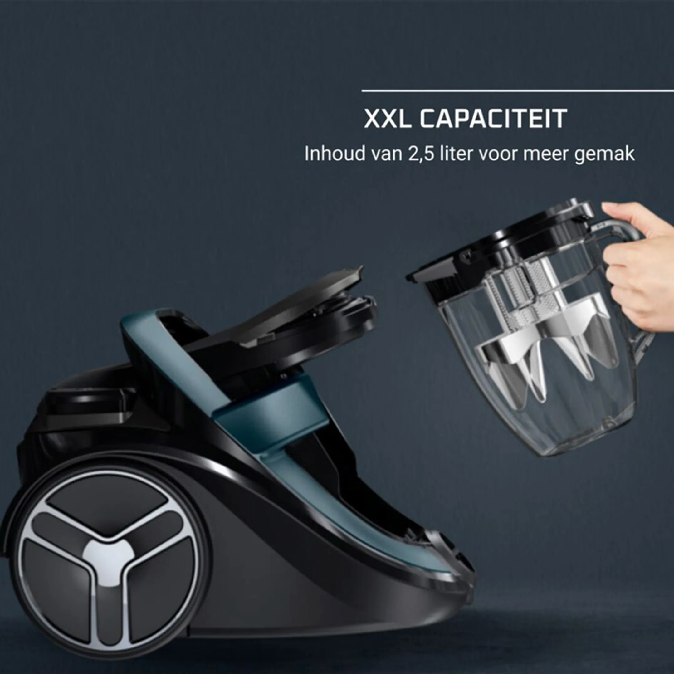 Rowenta Stofzuiger zonder zak Silence Force Cyclonic Effitech® Total Clean RO7961EA image