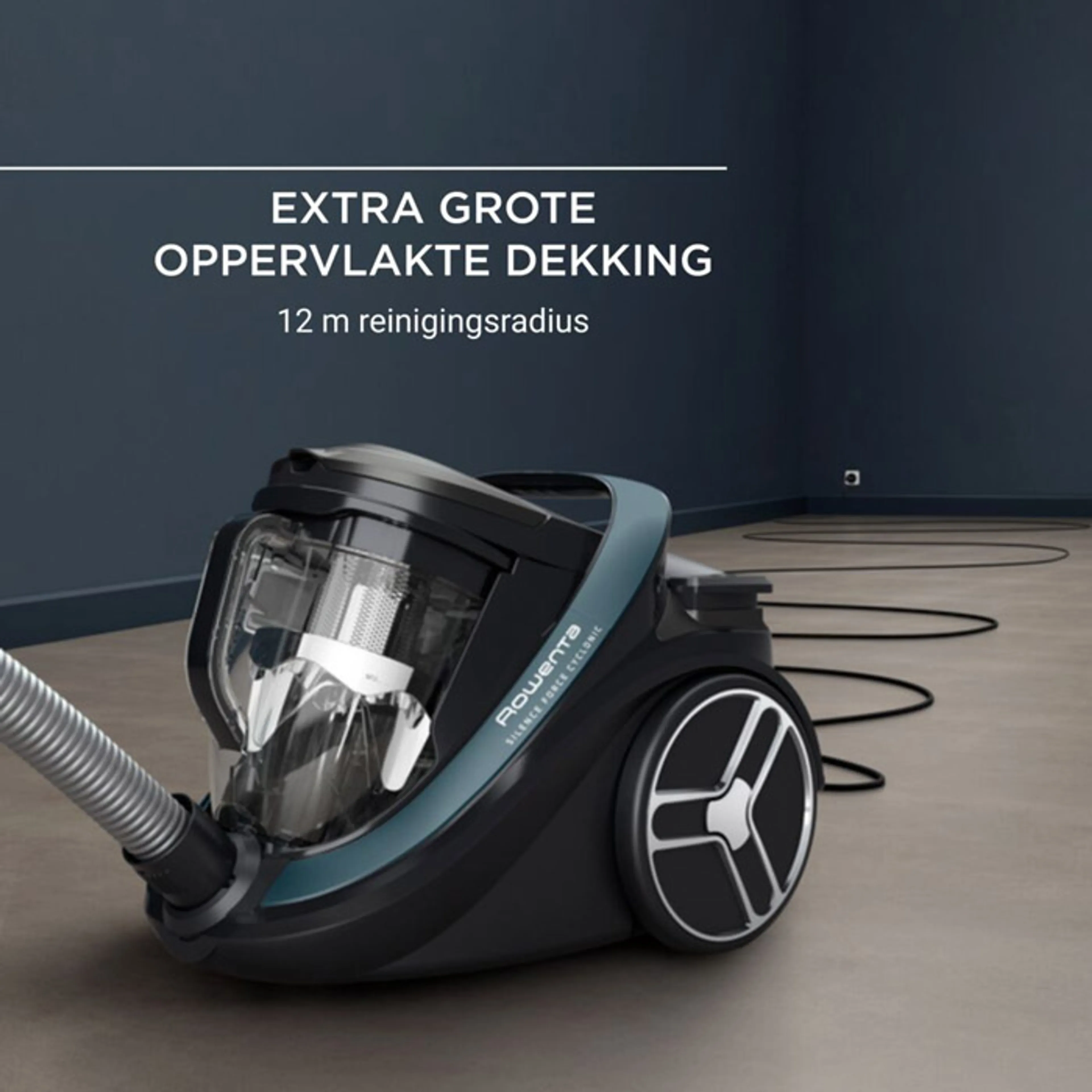 Rowenta Stofzuiger zonder zak Silence Force Cyclonic Effitech® Total Clean RO7961EA image