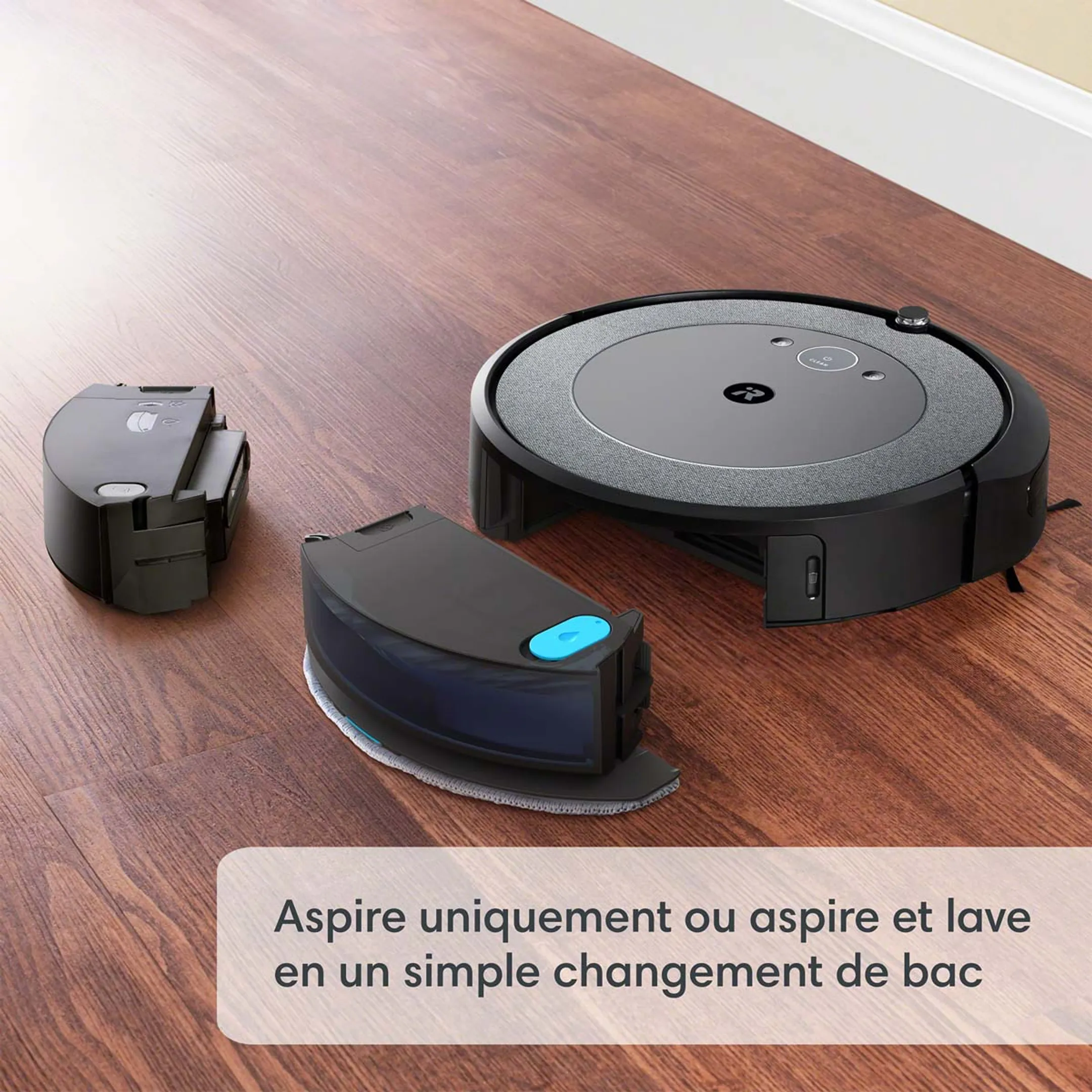iRobot Aspirateur robot et laveur Roomba i5 Combo i5178 image