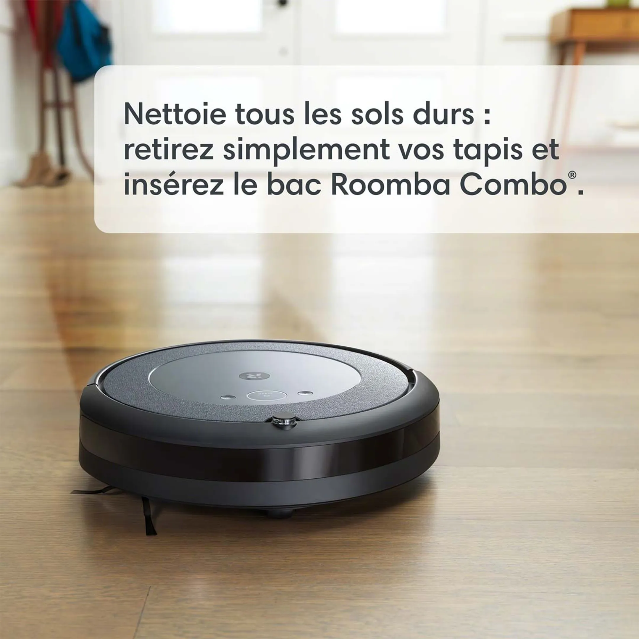 iRobot Aspirateur robot et laveur Roomba i5 Combo i5178 image