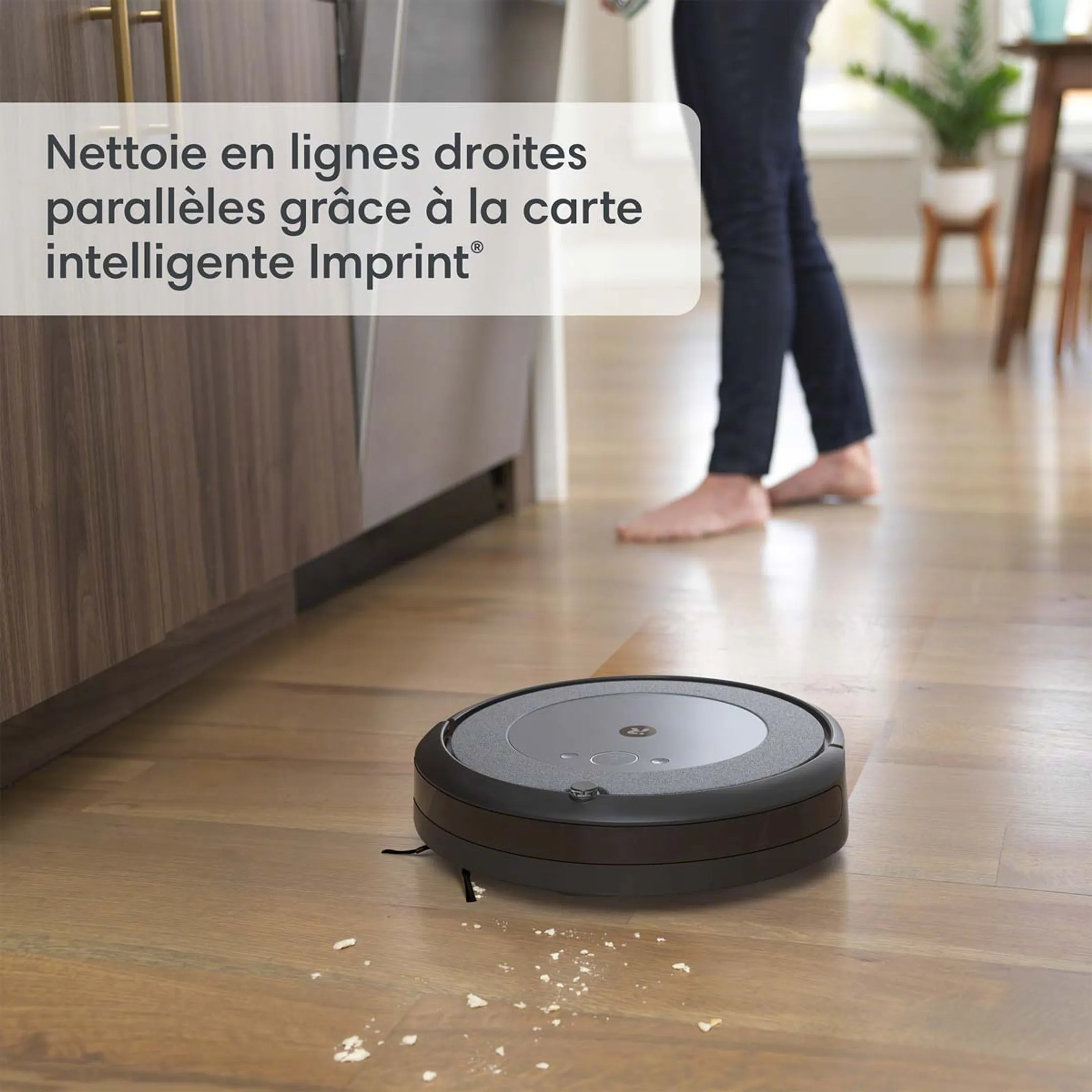 iRobot Aspirateur robot et laveur Roomba i5 Combo i5178 image