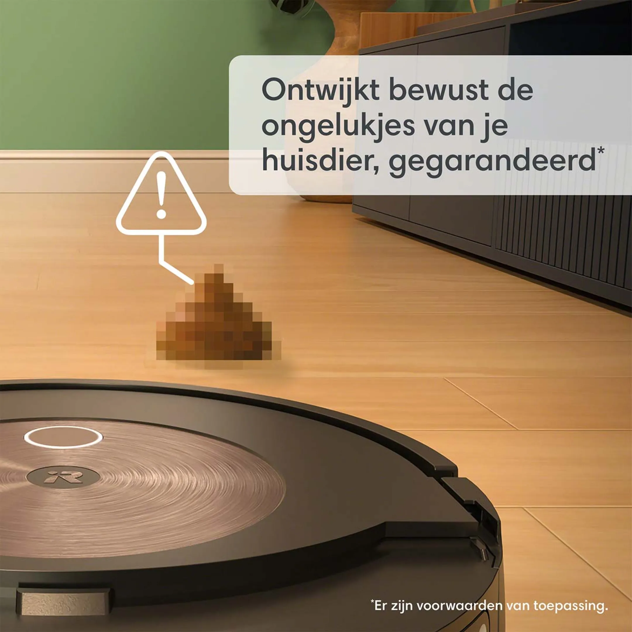 iRobot Robotstofzuiger en dweilrobot j9+ Roomba Combo image