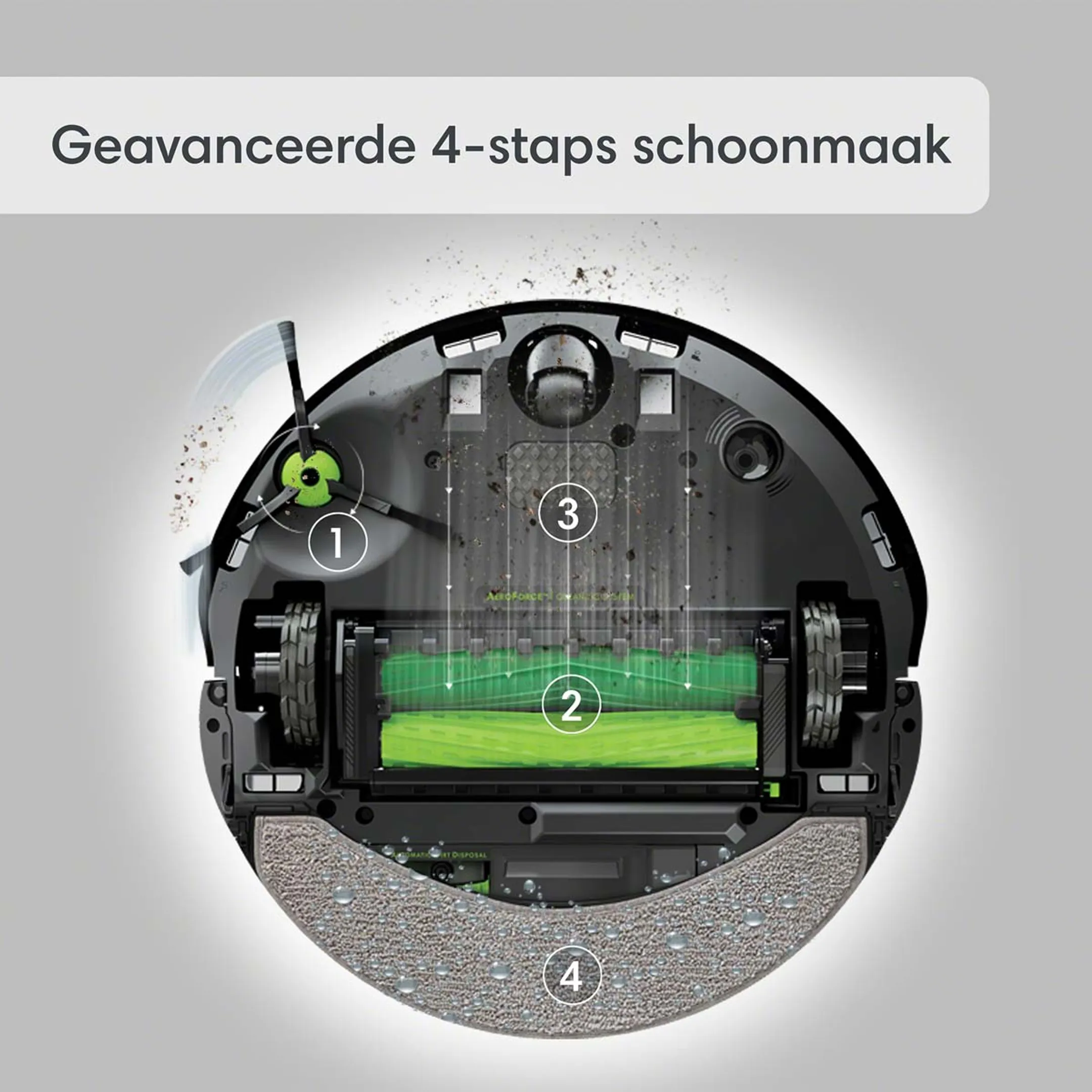 iRobot Robotstofzuiger en dweilrobot j9+ Roomba Combo image
