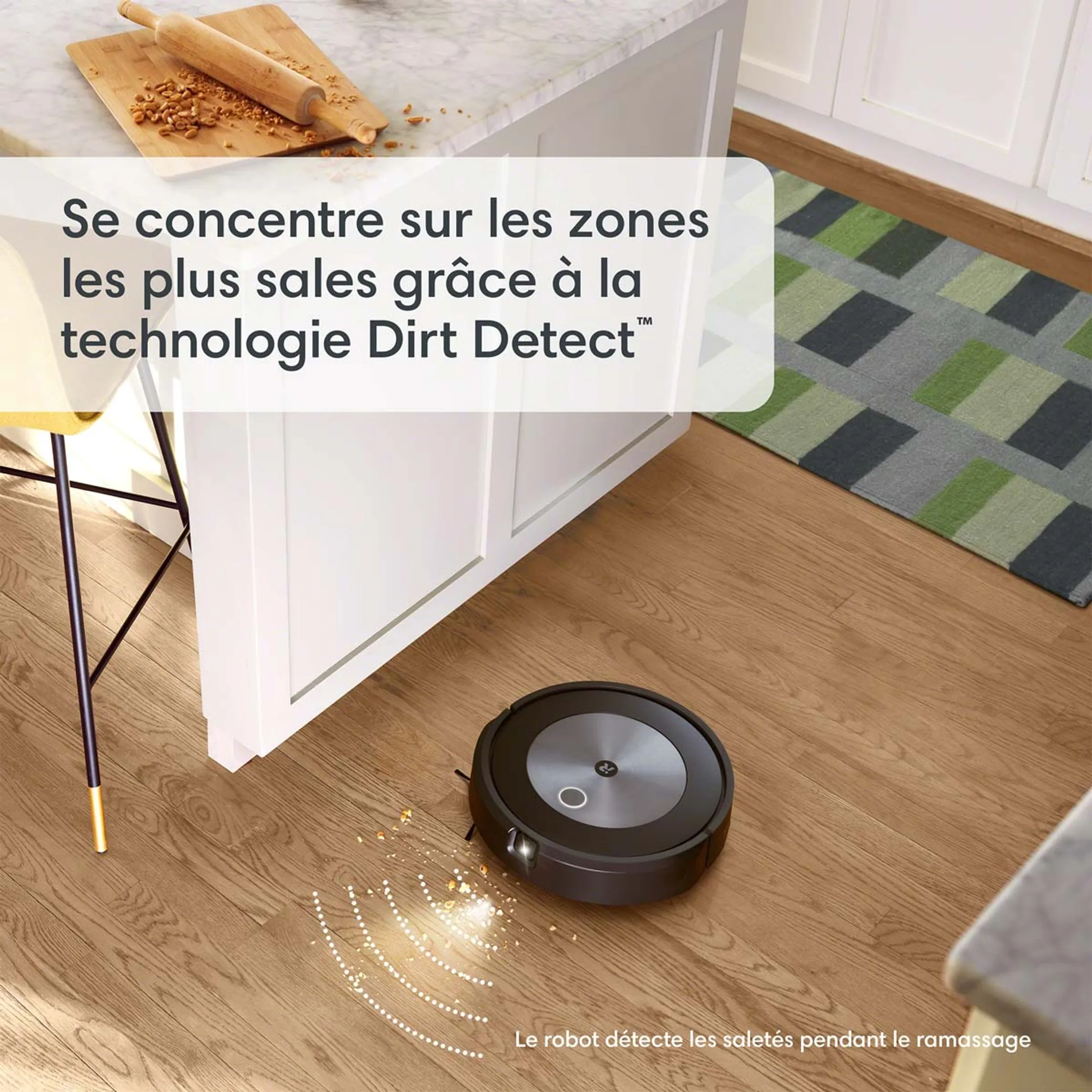 iRobot Aspirateur robot et laveur de sols J5 Roomba Combo J5178 image