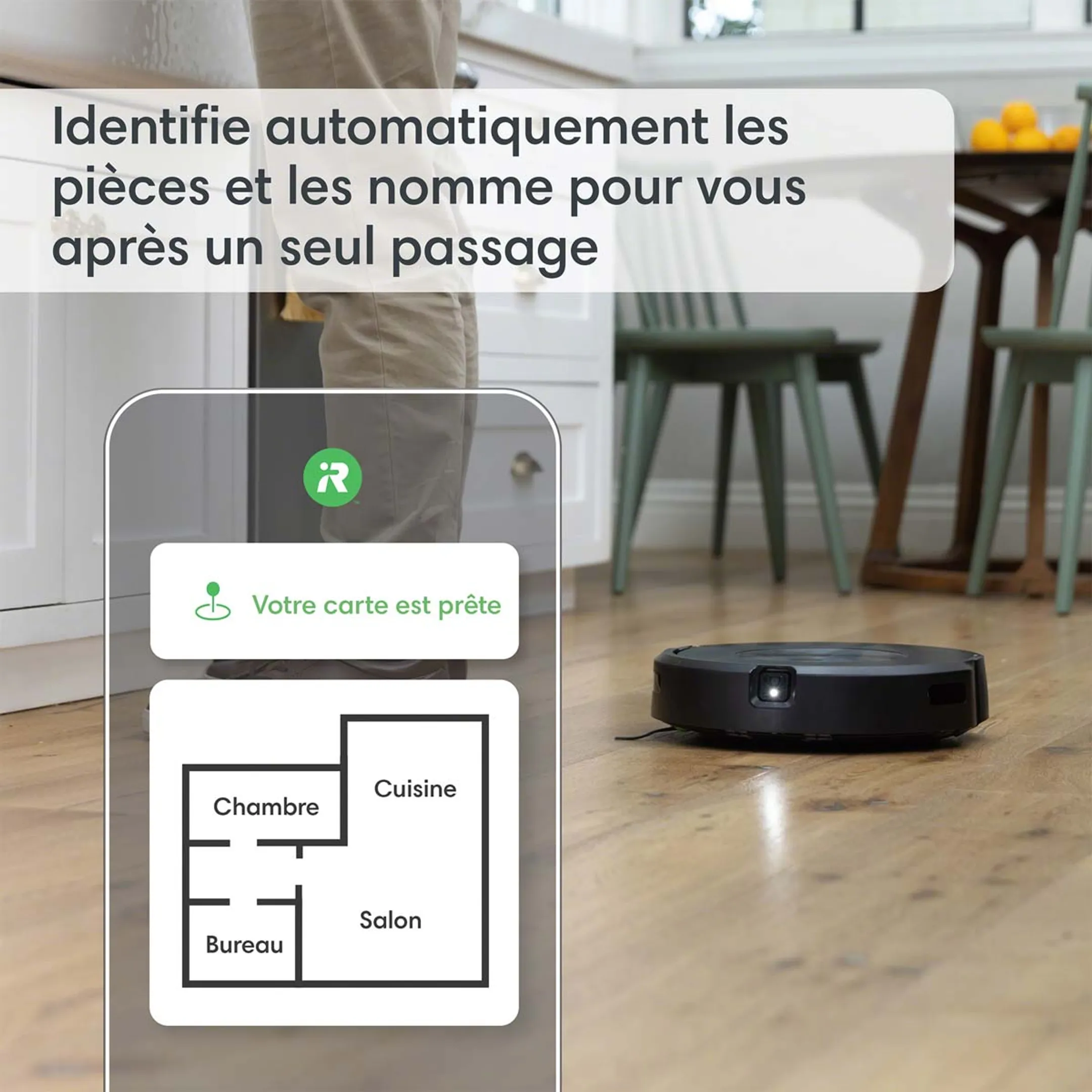 iRobot Aspirateur robot et laveur de sols J5 Roomba Combo J5178 image