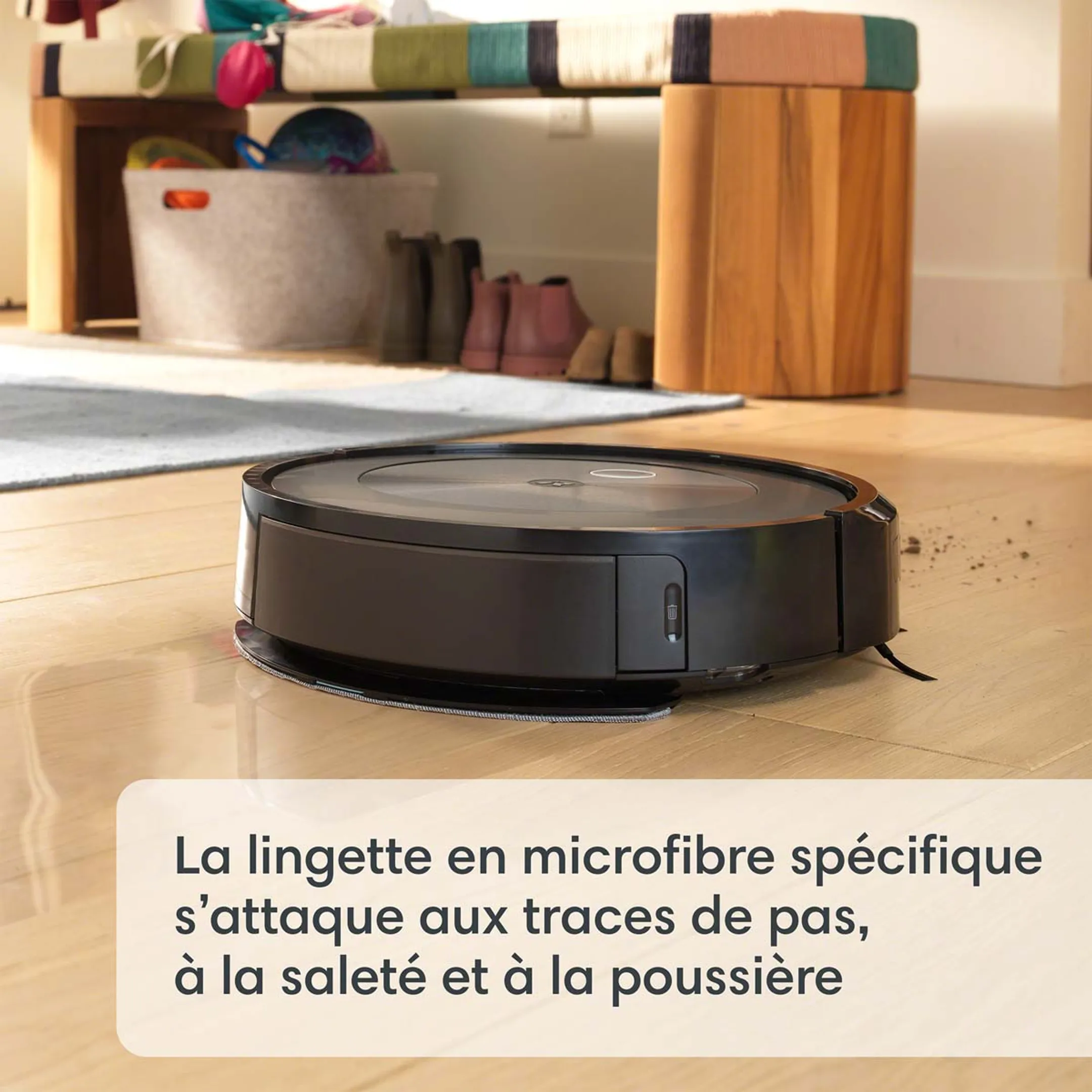 Aspirateur robot et laveur de sols j5+ Roomba Combo J5578