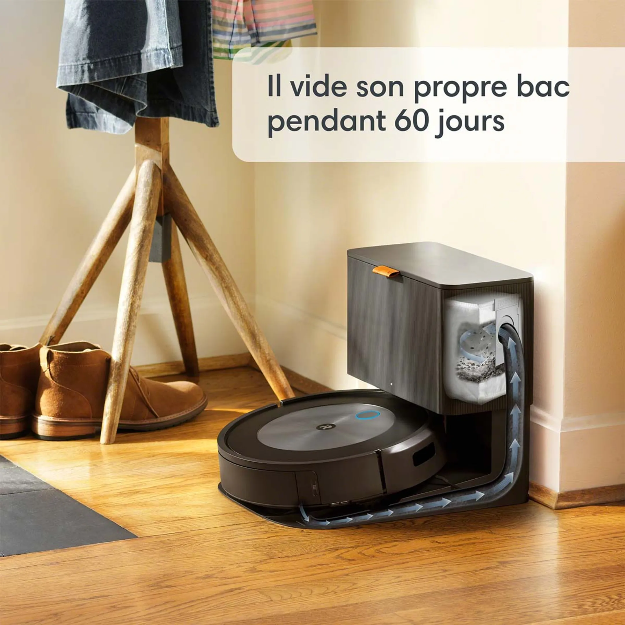 Aspirateur robot et laveur de sols j5+ Roomba Combo J5578
