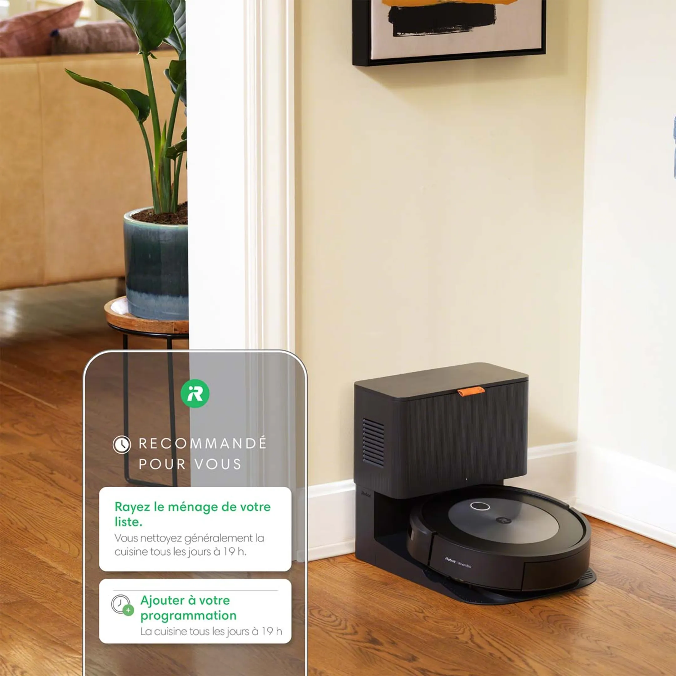 Aspirateur robot et laveur de sols j5+ Roomba Combo J5578