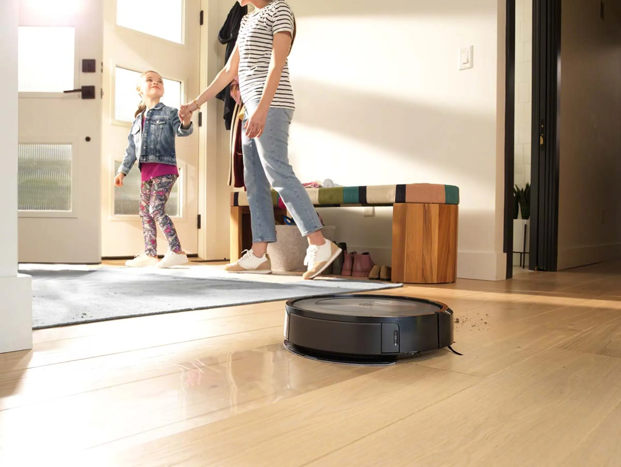 Aspirateur robot et laveur de sols j5+ Roomba Combo J5578
