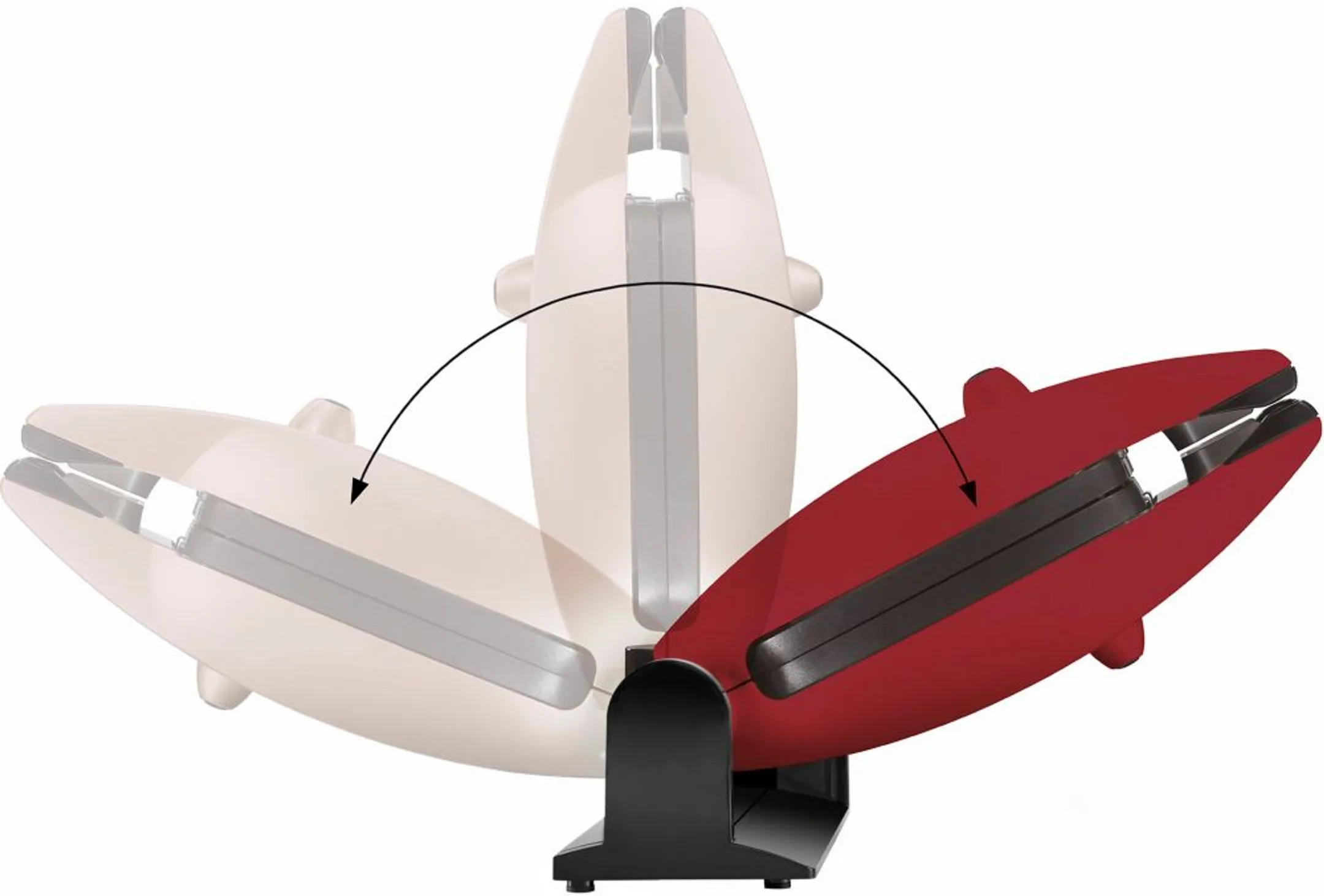 Lagrange Gaufrier - Rouge Mat image