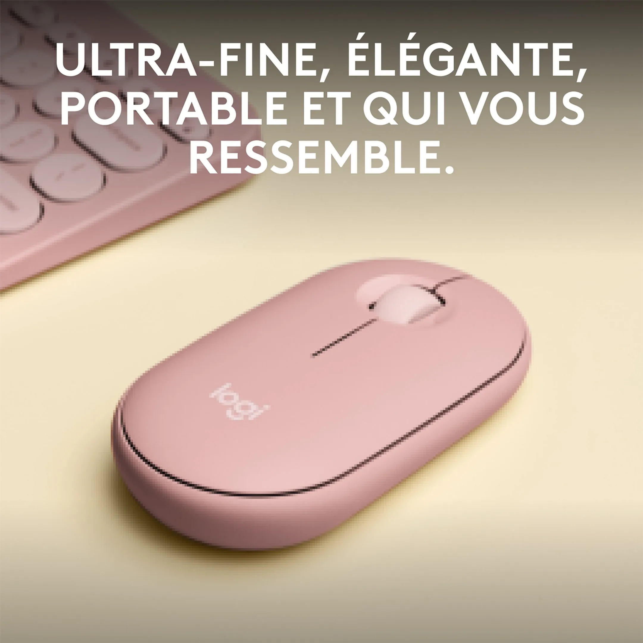 Logitech Pebble Mouse 2 M350s - Rose image