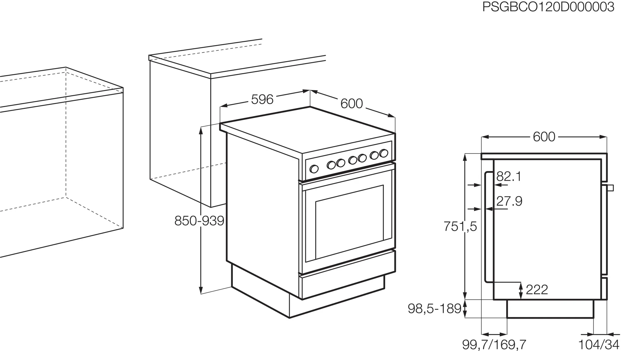 AEG Fornuis CIB6646ABM SteamBake image