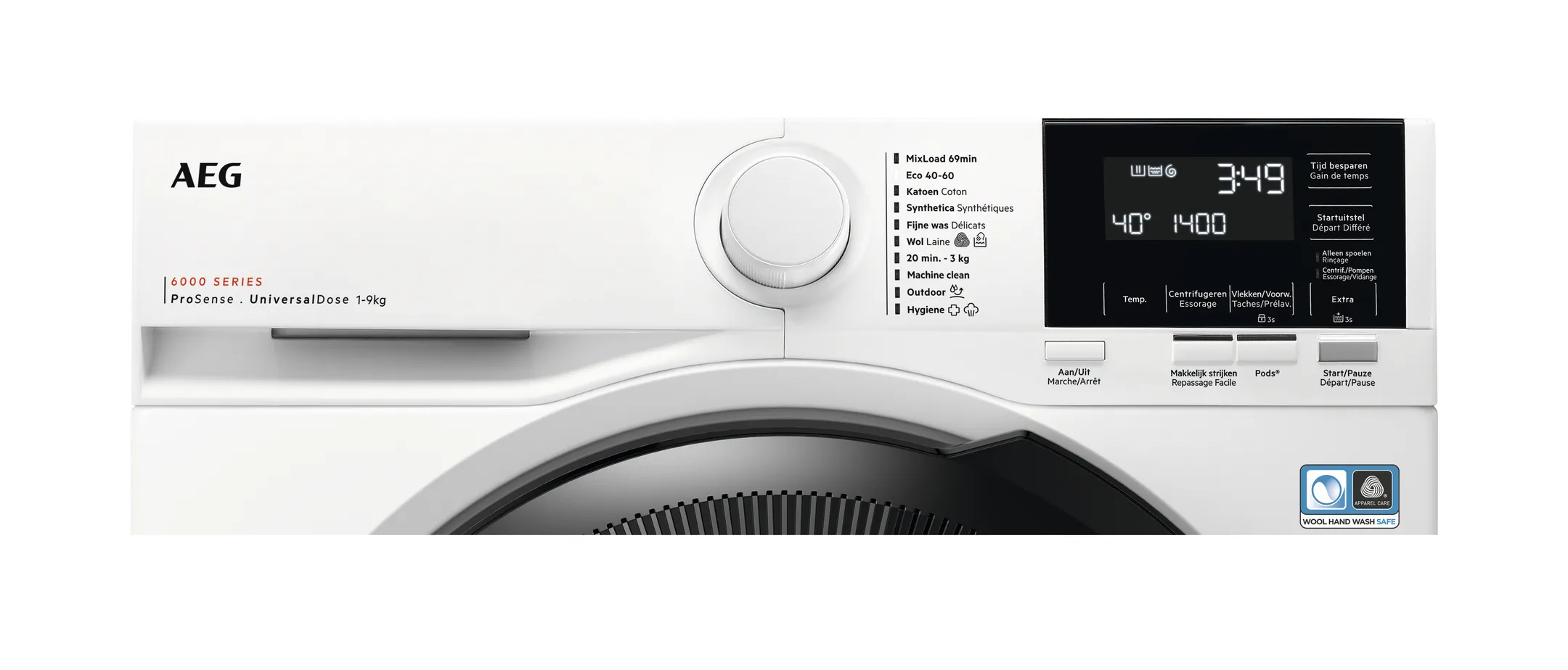 AEG Wasmachine LR63U944 PROSENSE® UNIVERSALDOSE image