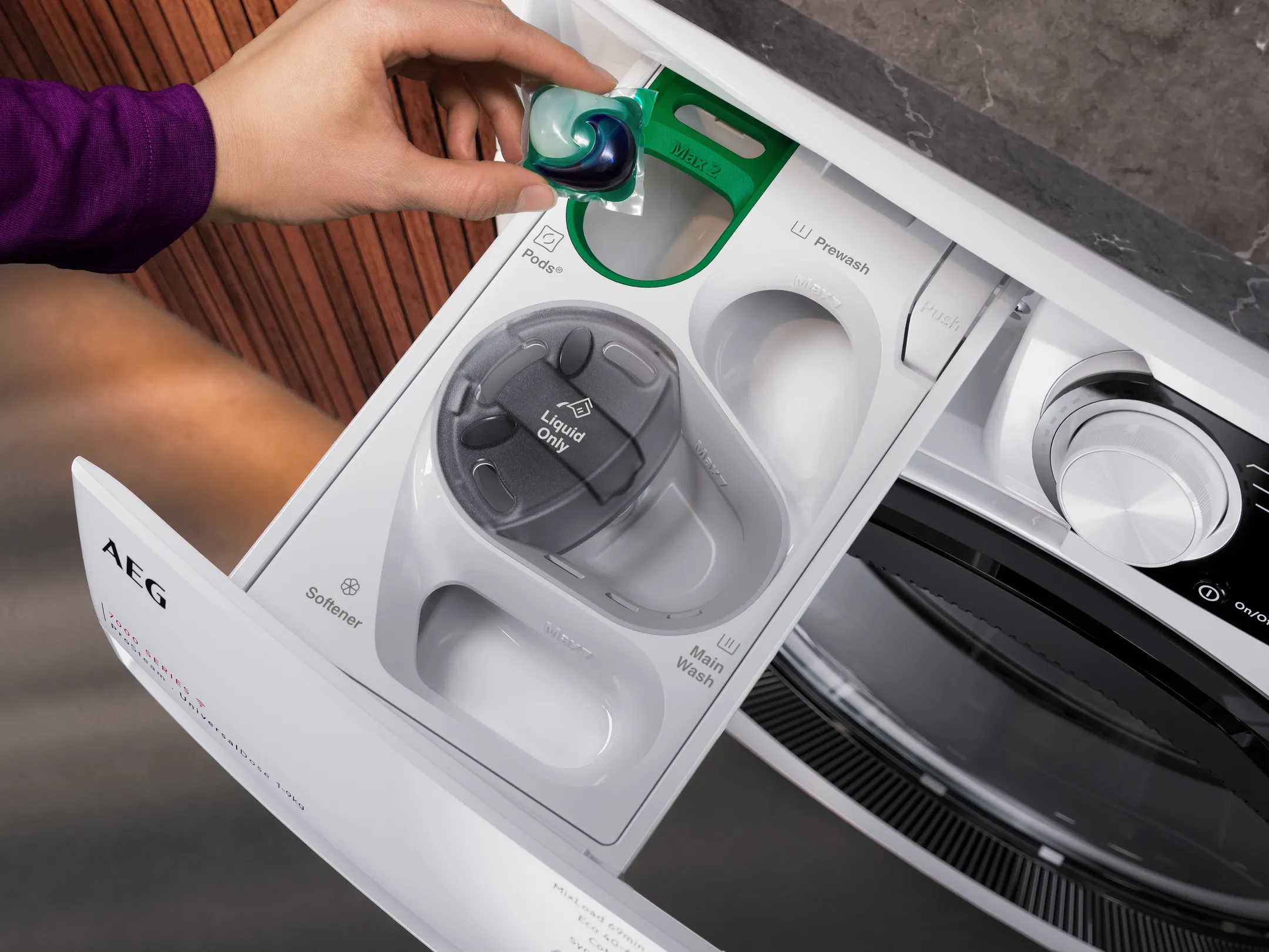 AEG Wasmachine LR63U944 PROSENSE® UNIVERSALDOSE image