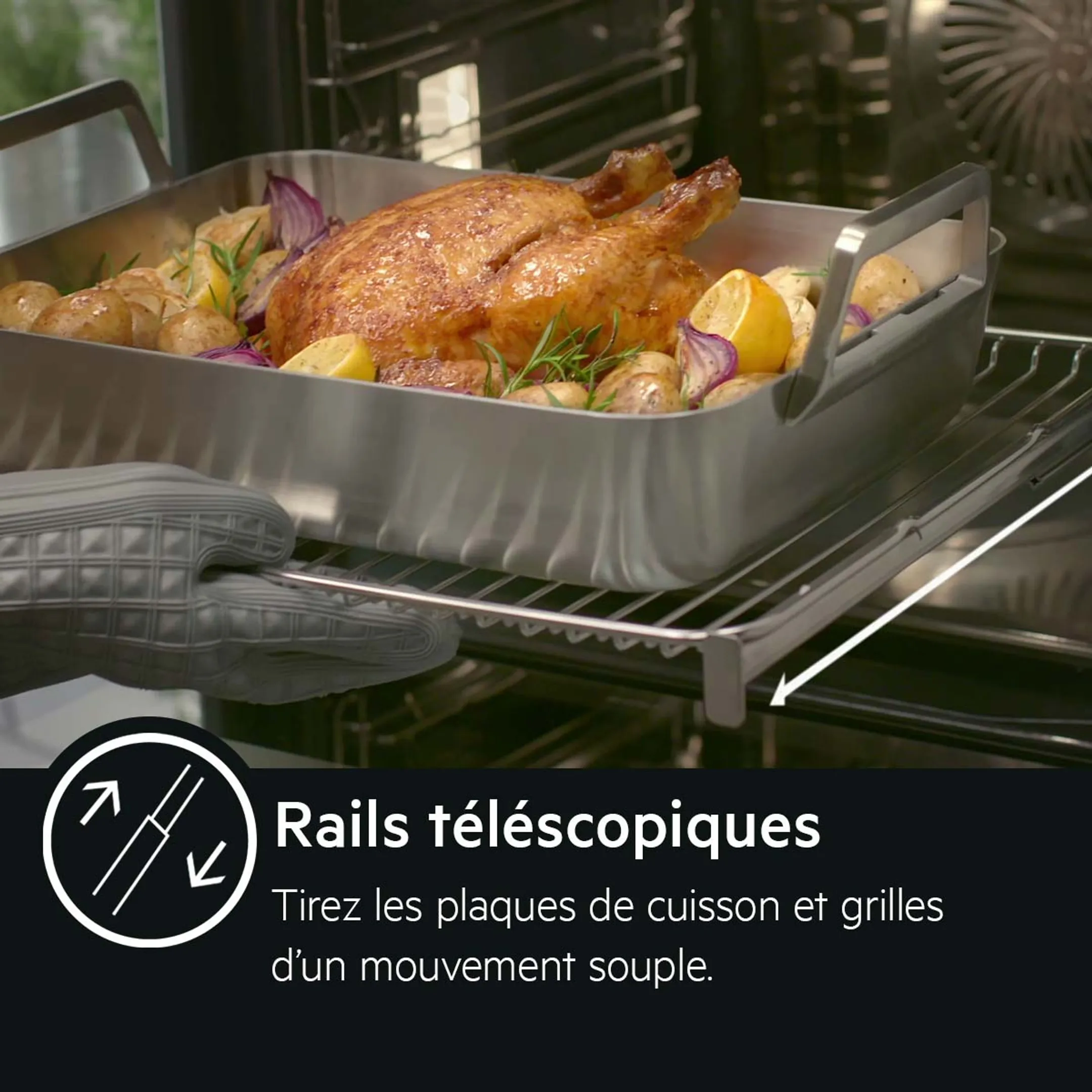 AEG Cuisinière CIB6490APM image