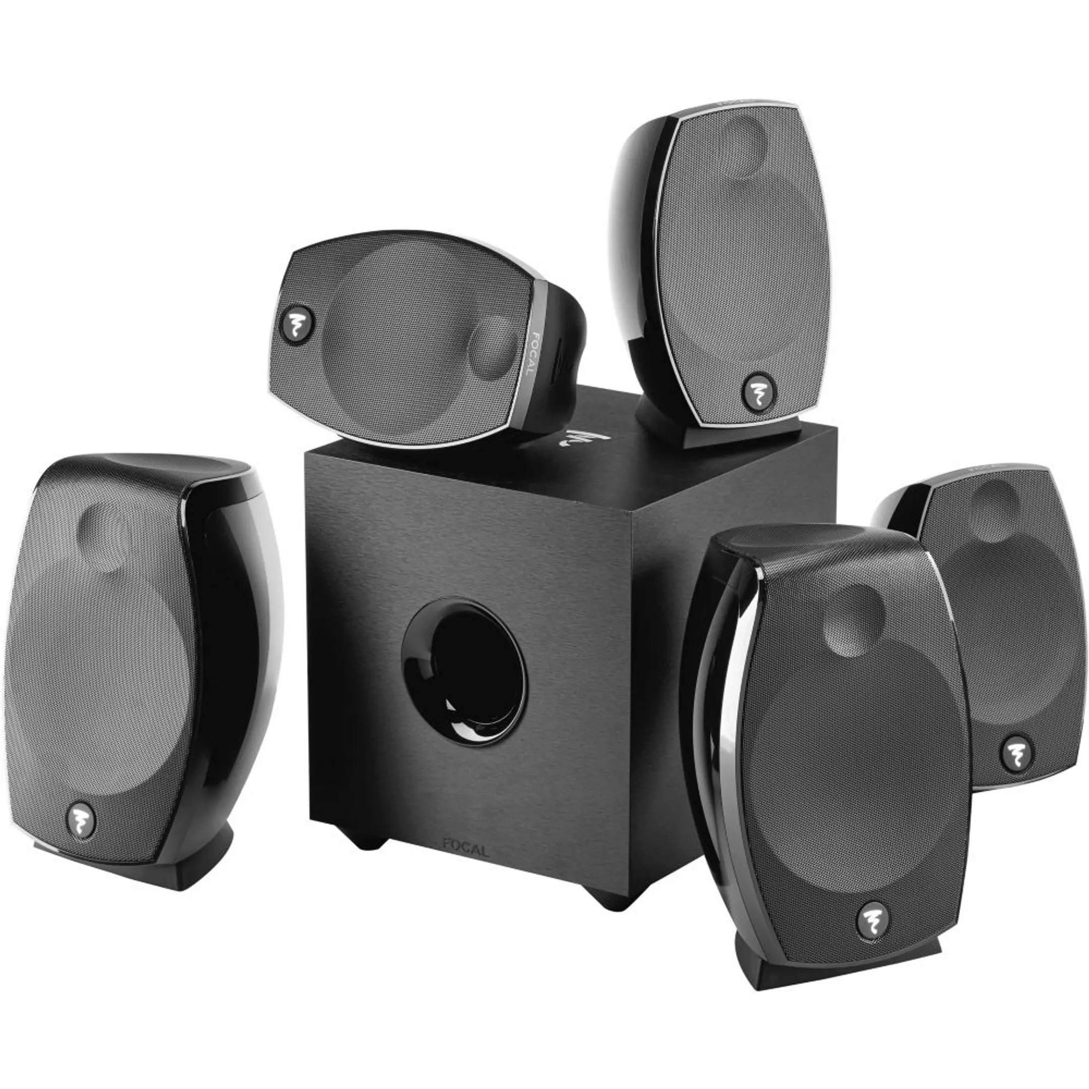 Enceintes Home Cinéma SIB EVO Dolby Atmos 5.1.2 - Noir