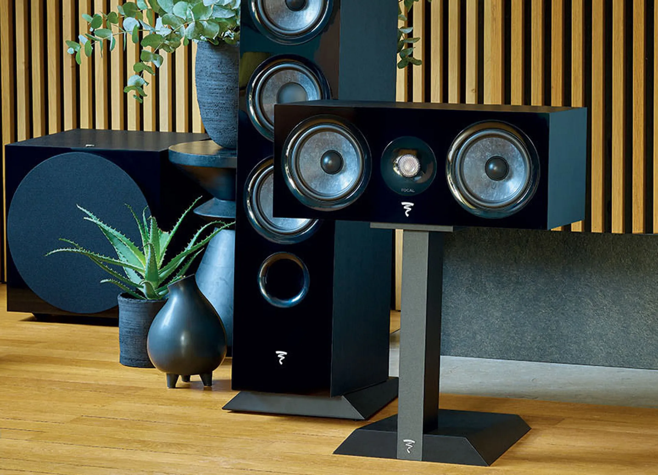 FOCAL Caisson de basse clos SUB 600P - Noir image