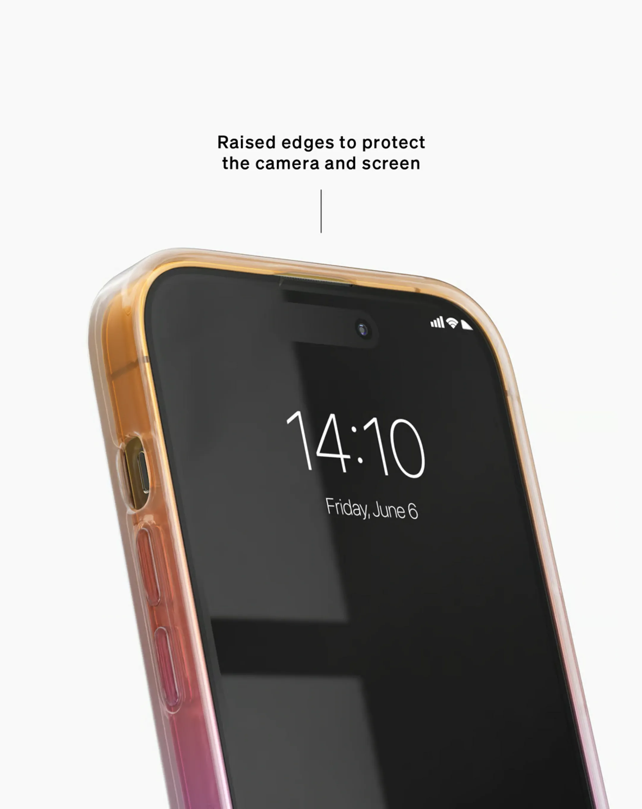 iDeal of Sweden Coque pour iPhone 13/14 - Vibrant Ombre Clear image