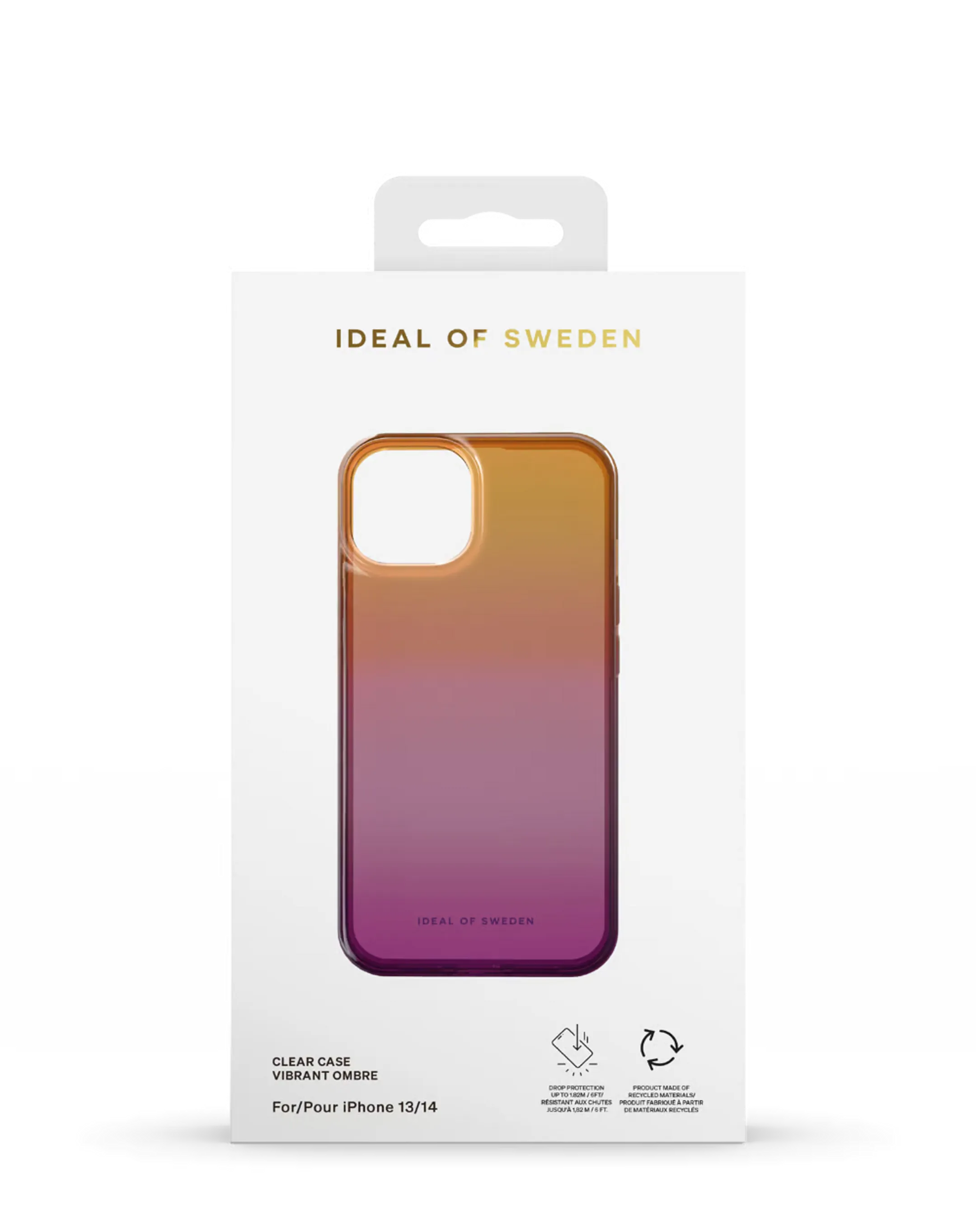iDeal of Sweden Coque pour iPhone 13/14 - Vibrant Ombre Clear image