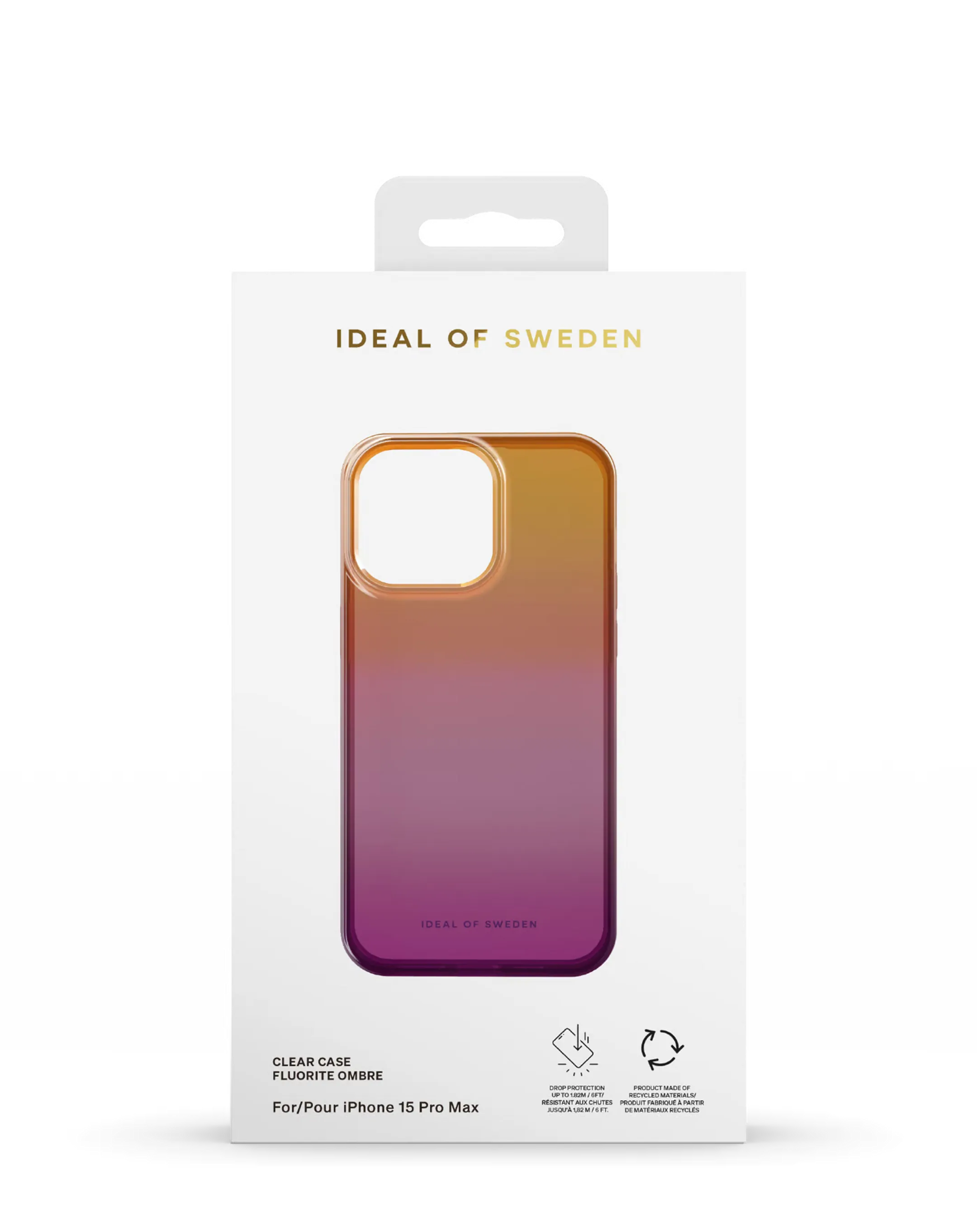 iDeal of Sweden Coque pour iPhone 15 Pro Max - Vibrant Omber Clear image