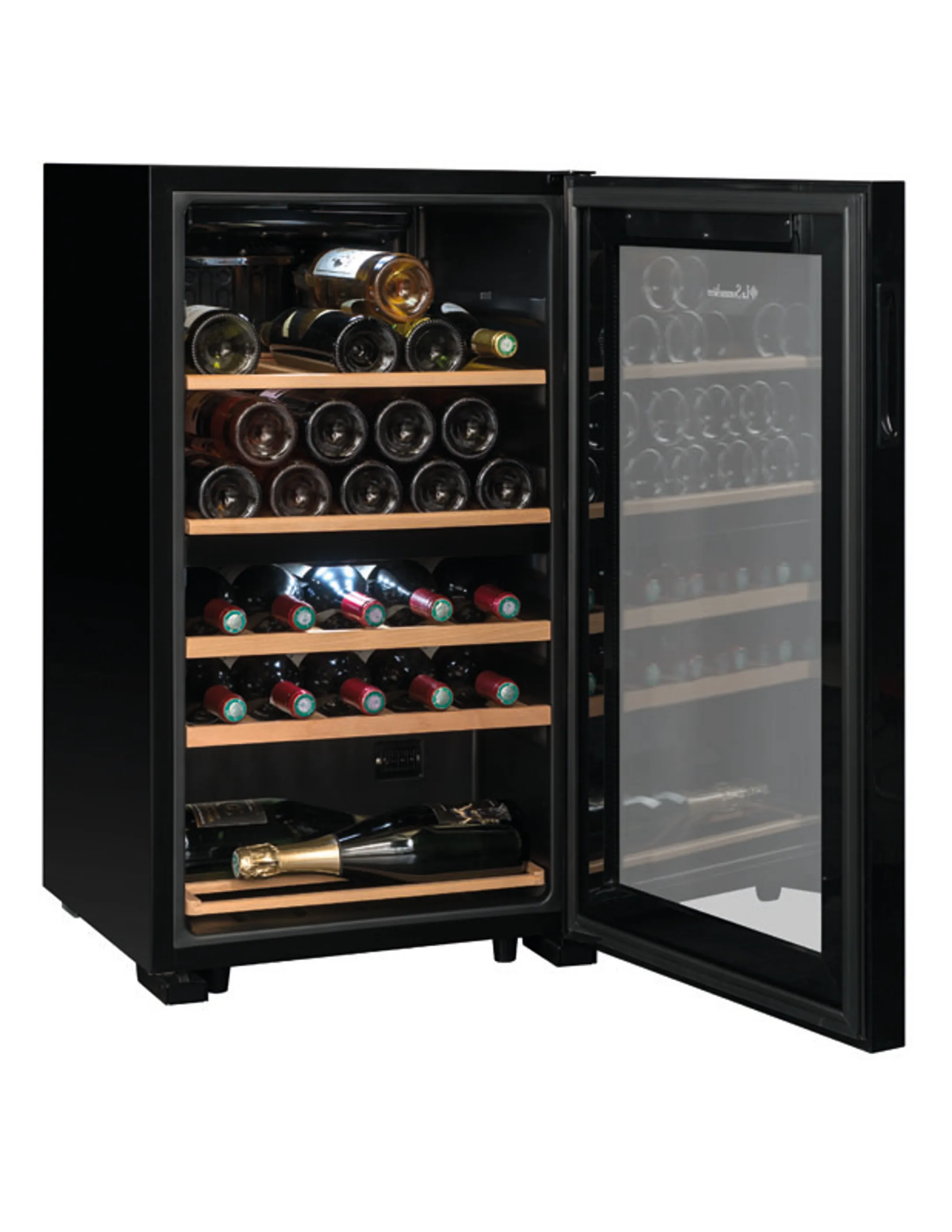 La Sommelière Wijnklimaatkast SLS32DZBLACK image