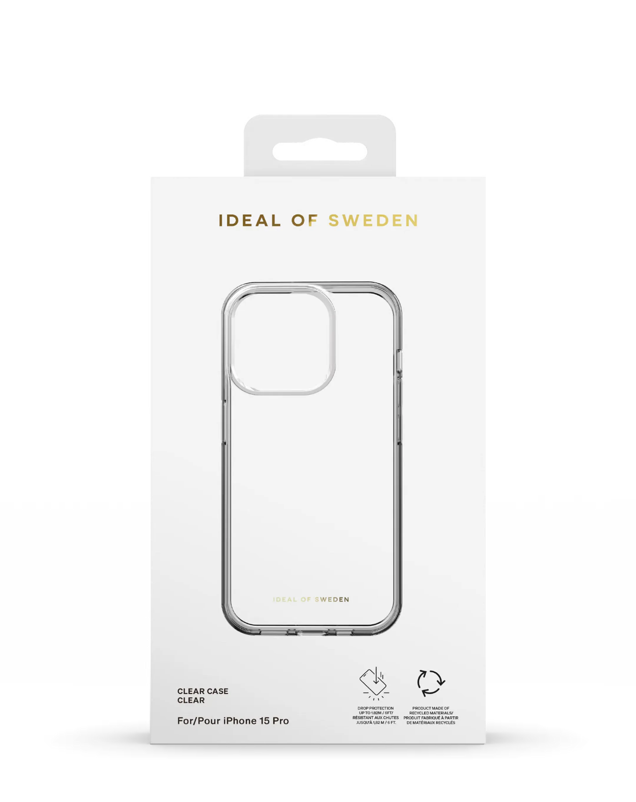 Backcover voor iPhone 15 Pro - Clear