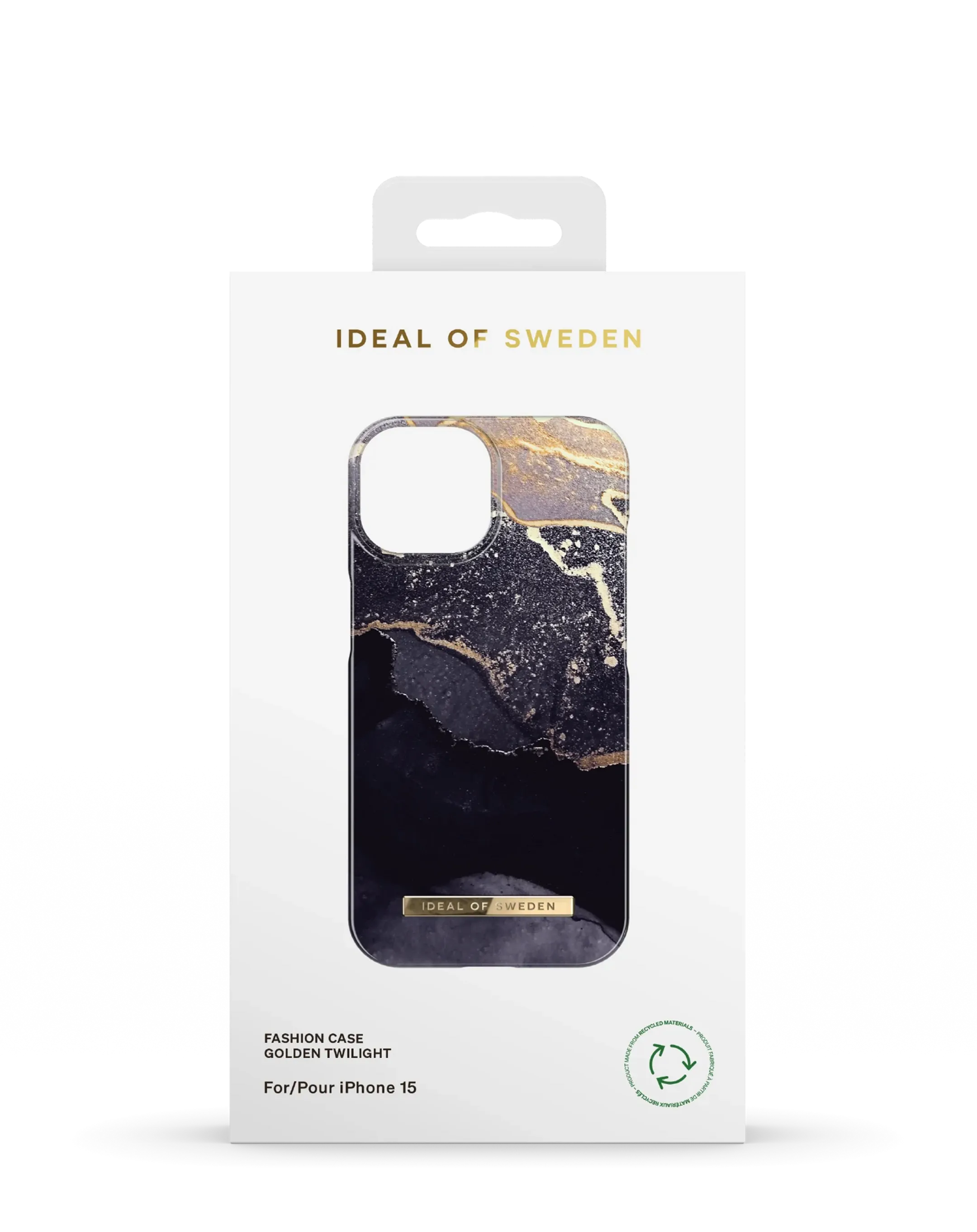 Backcover voor iPhone 15 - Golden Twilight