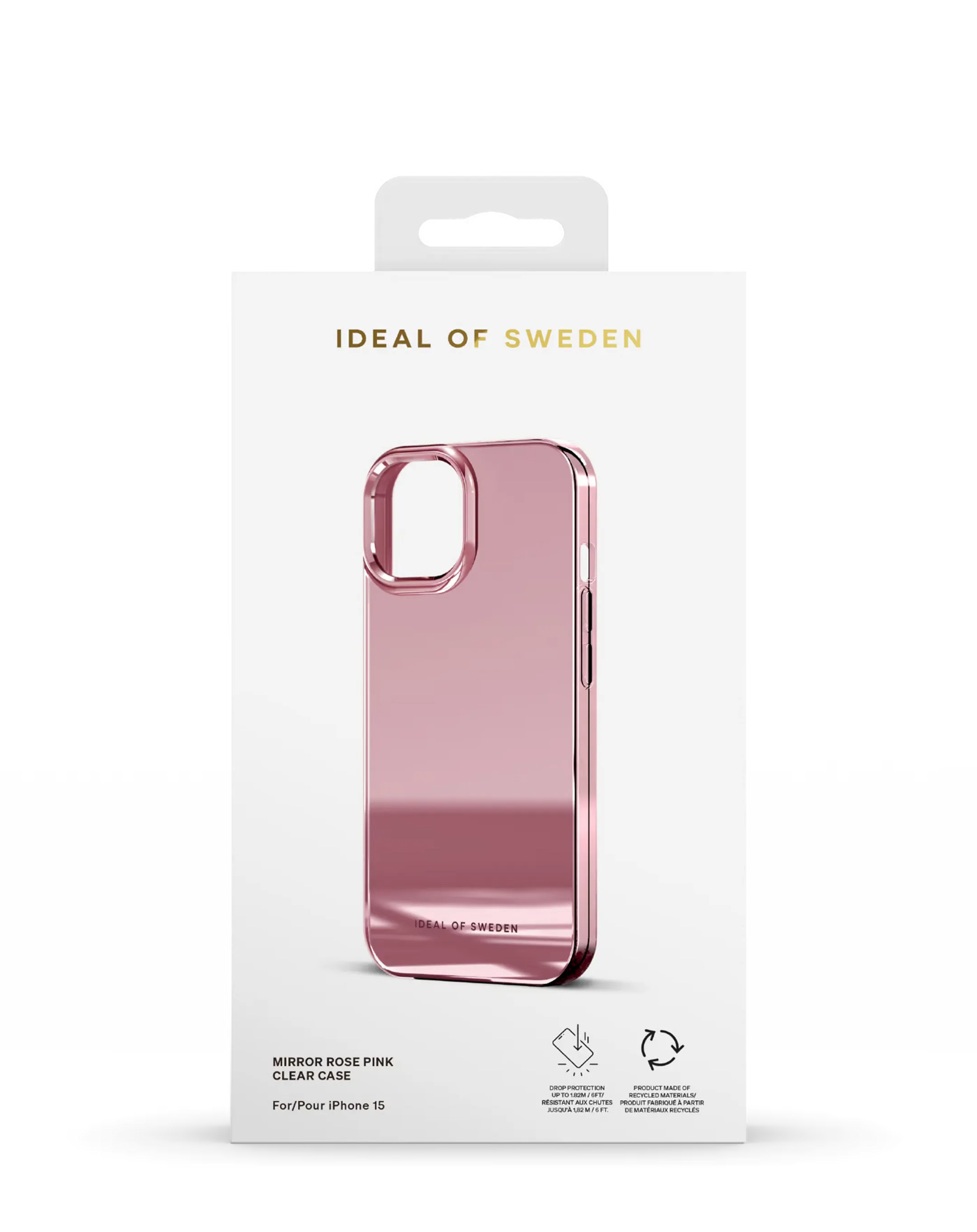 Backcover voor iPhone 13/14/15 - Mirror Pink