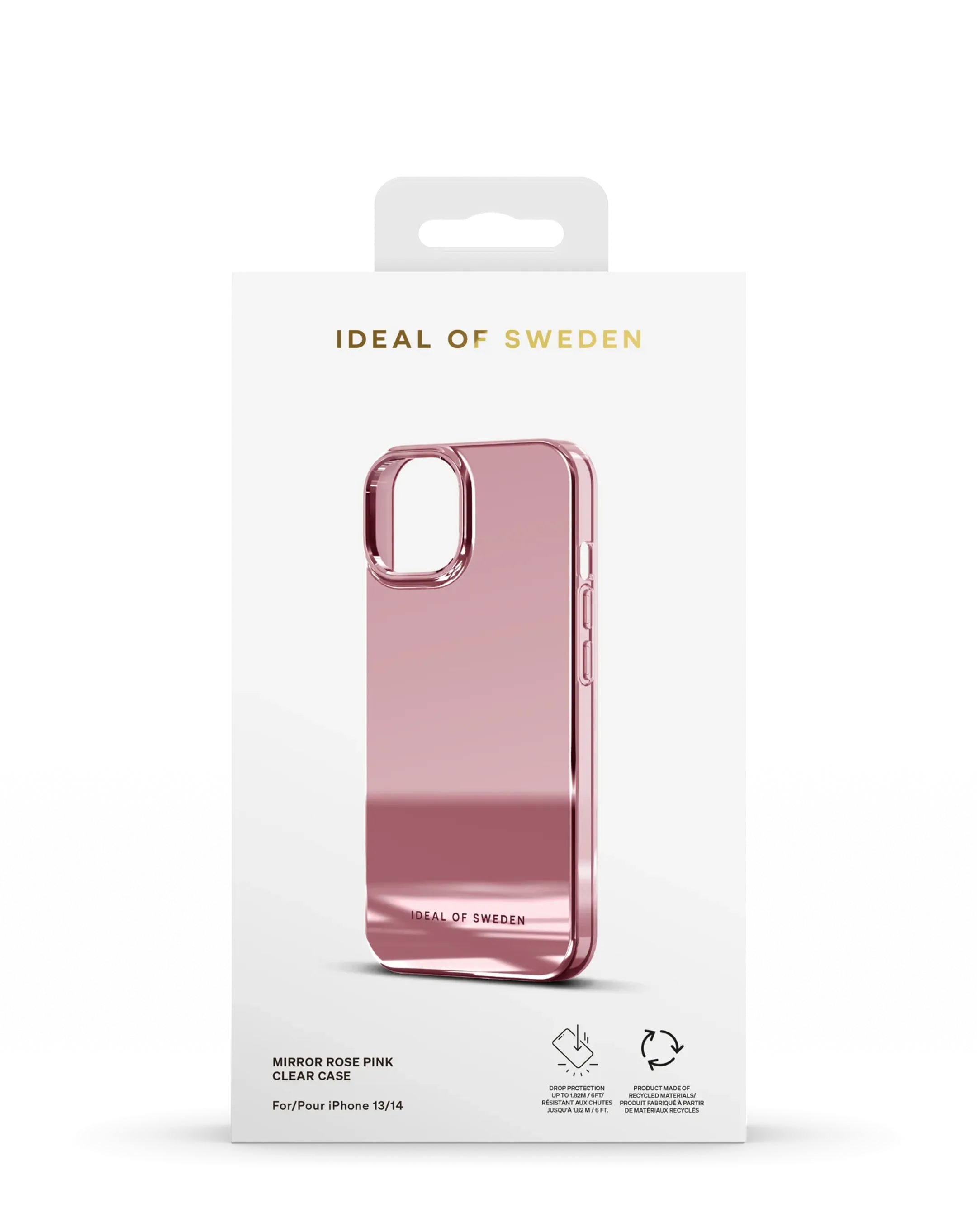 iDeal of Sweden Backcover voor iPhone 13/14 - Mirror Pink image