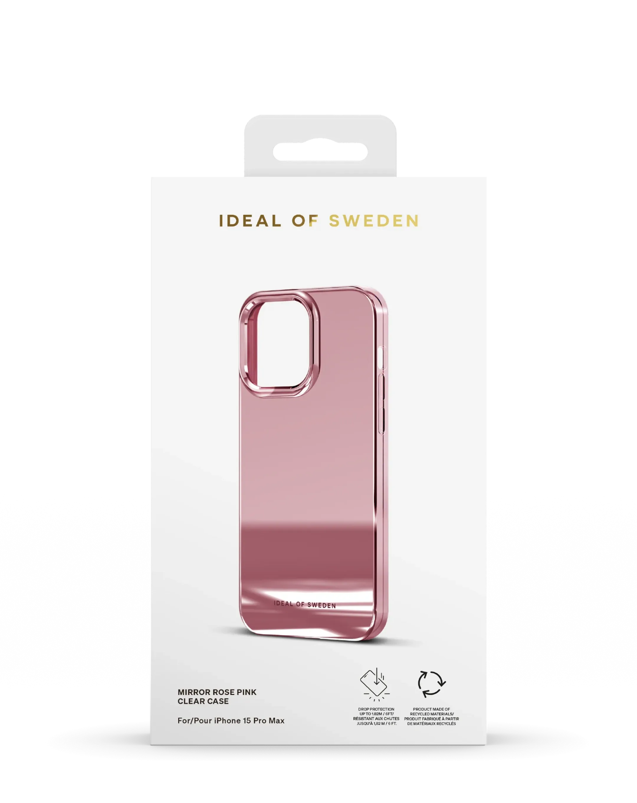 Backcover voor iPhone 15 Pro Max - Mirror Pink