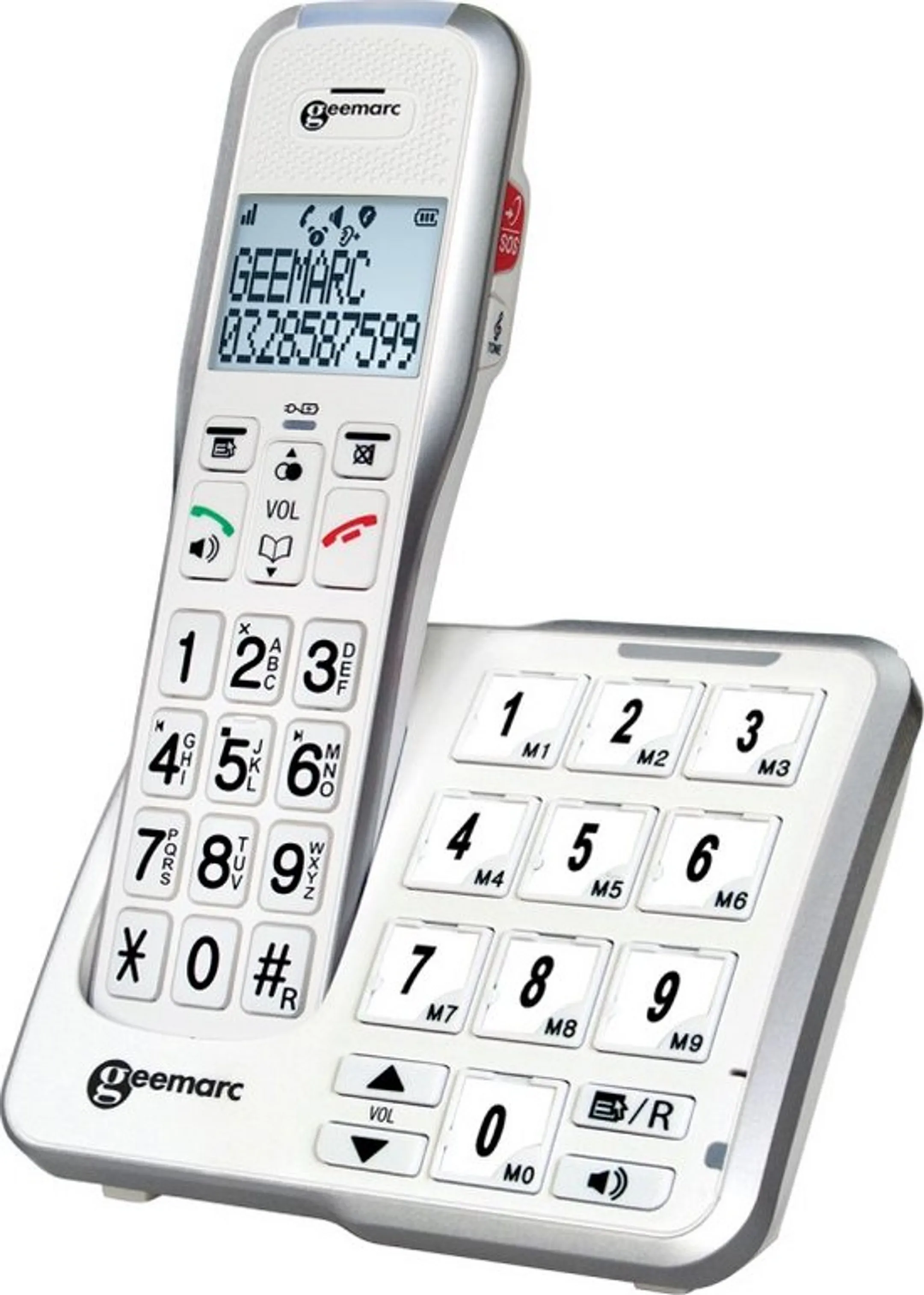Geemarc Draadloze telefoon Mono Amplidect 595 Photo image