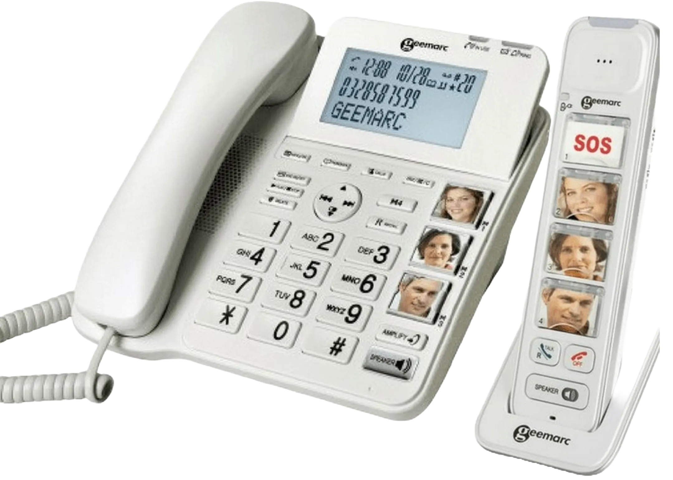 Draad/draadloze telefoon Duo amplidect 295 +fototoetsel