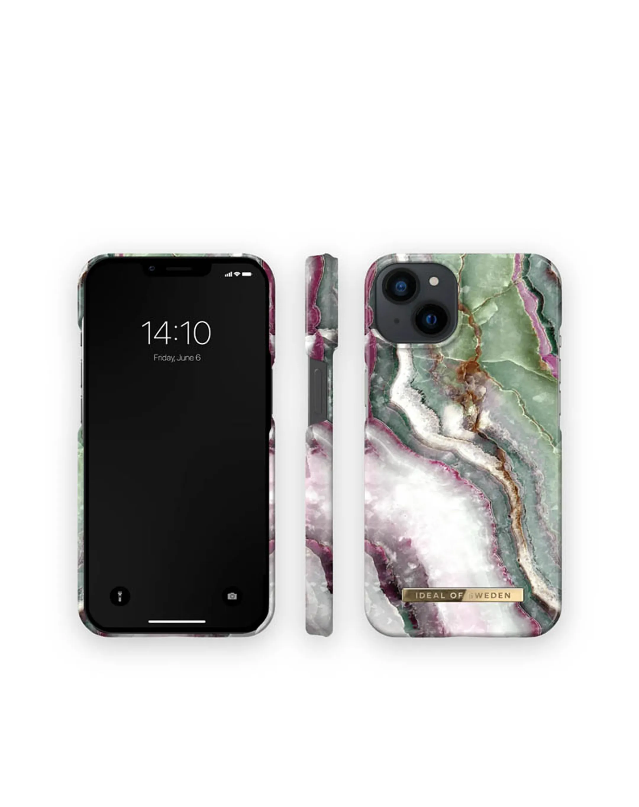 iDeal of Sweden Backcover voor iPhone 13/14 - Northern Lights image
