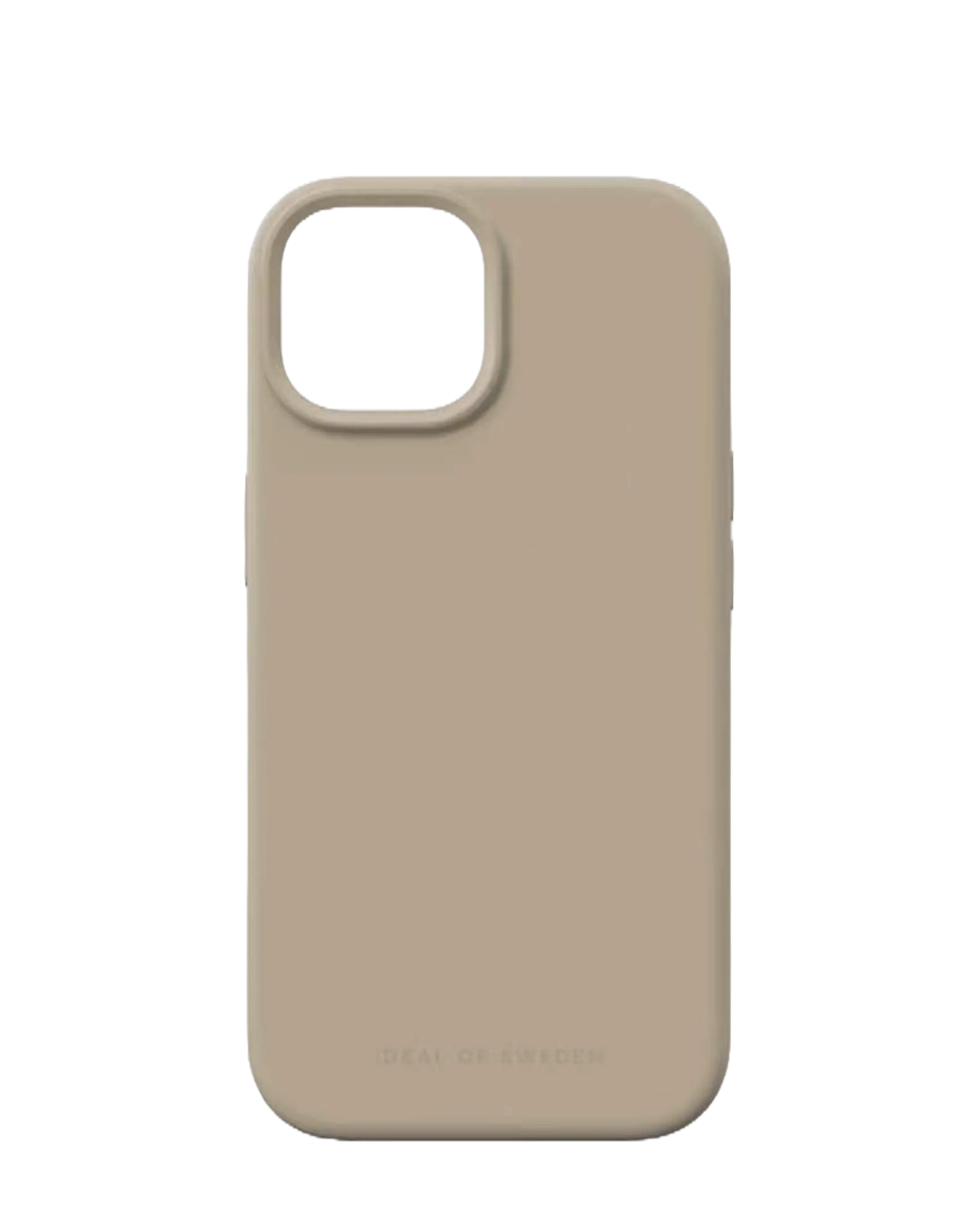 Backcover voor iPhone 13/14/15 - Silicone - Beige