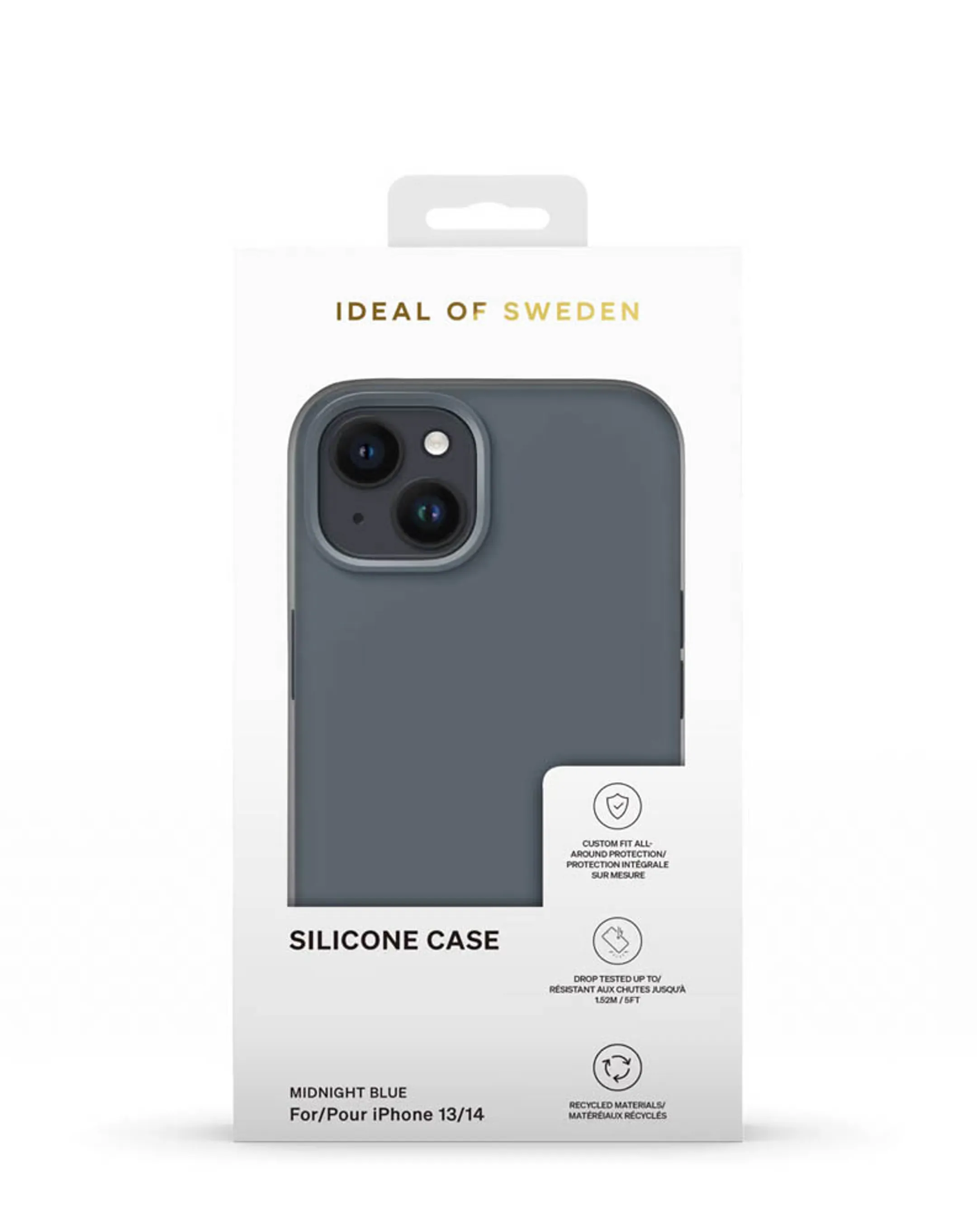iDeal of Sweden Coque pour iPhone 13/14 - Silicone - Blue image