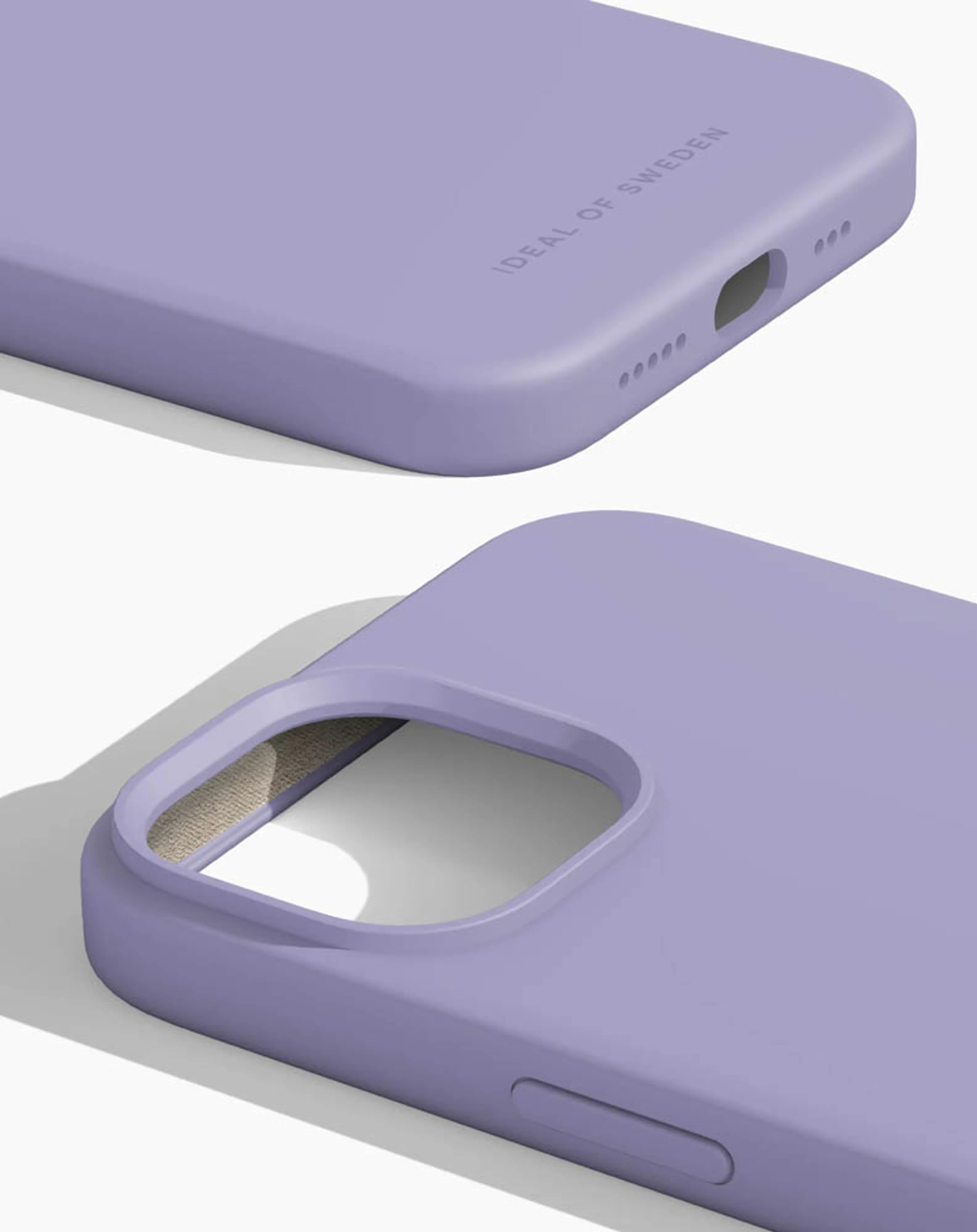iDeal of Sweden Backcover voor iPhone 13/14 - Silicone - Purple  image