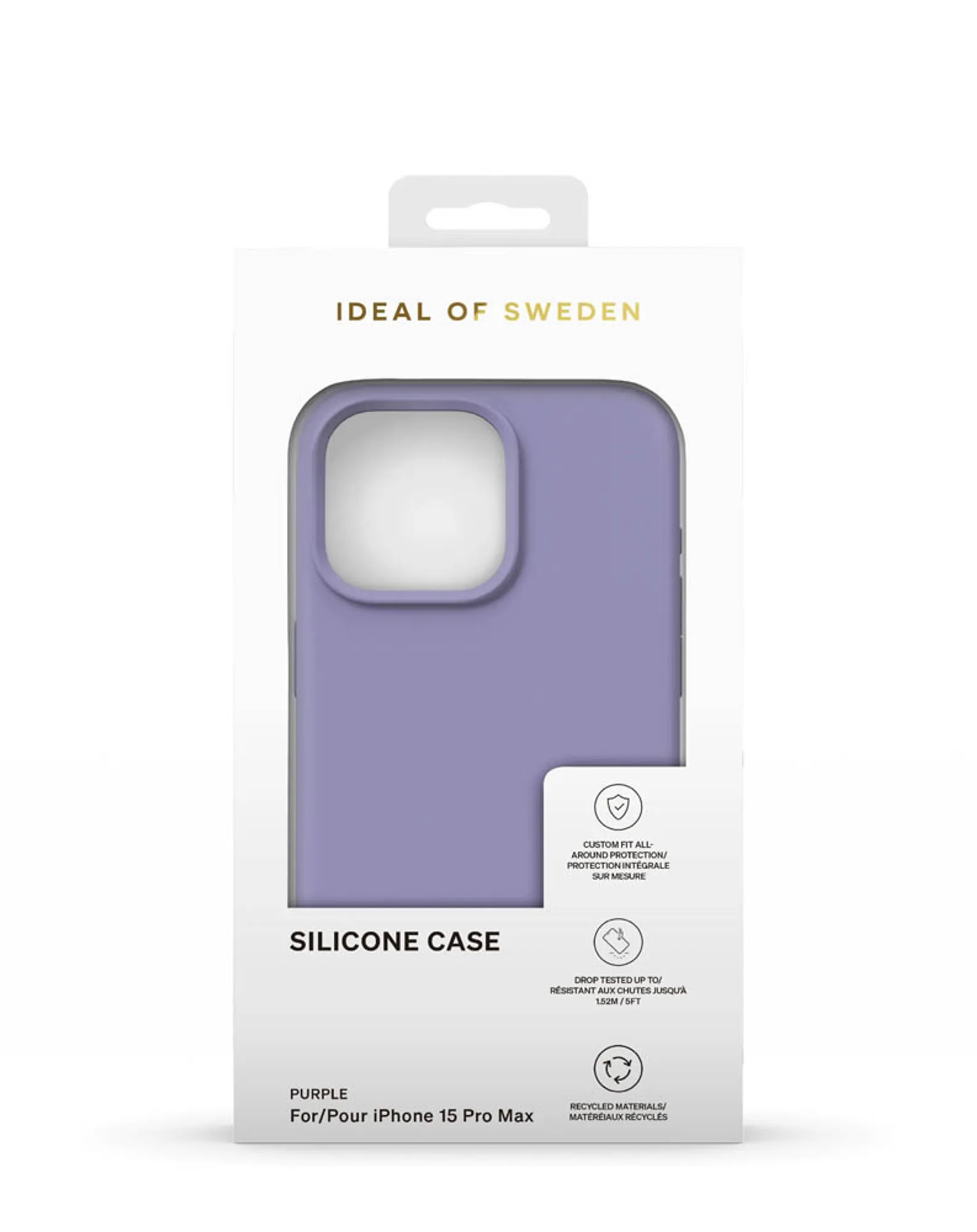 iDeal of Sweden Coque pour iPhone 15 Pro Max - Silicone - Purple image